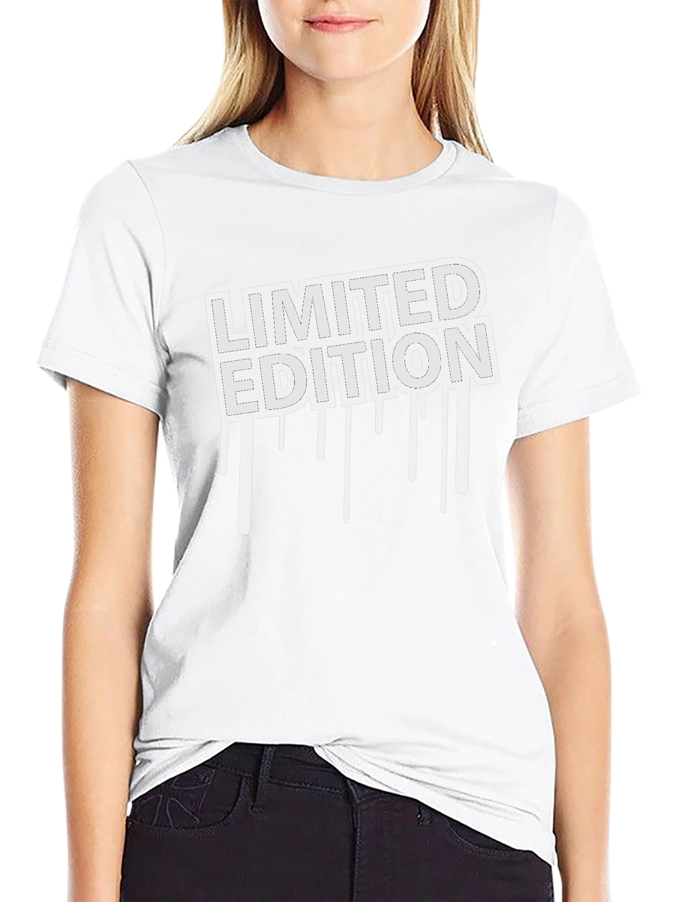 Limited Edition Graphic Tee - Black Casual Shirt