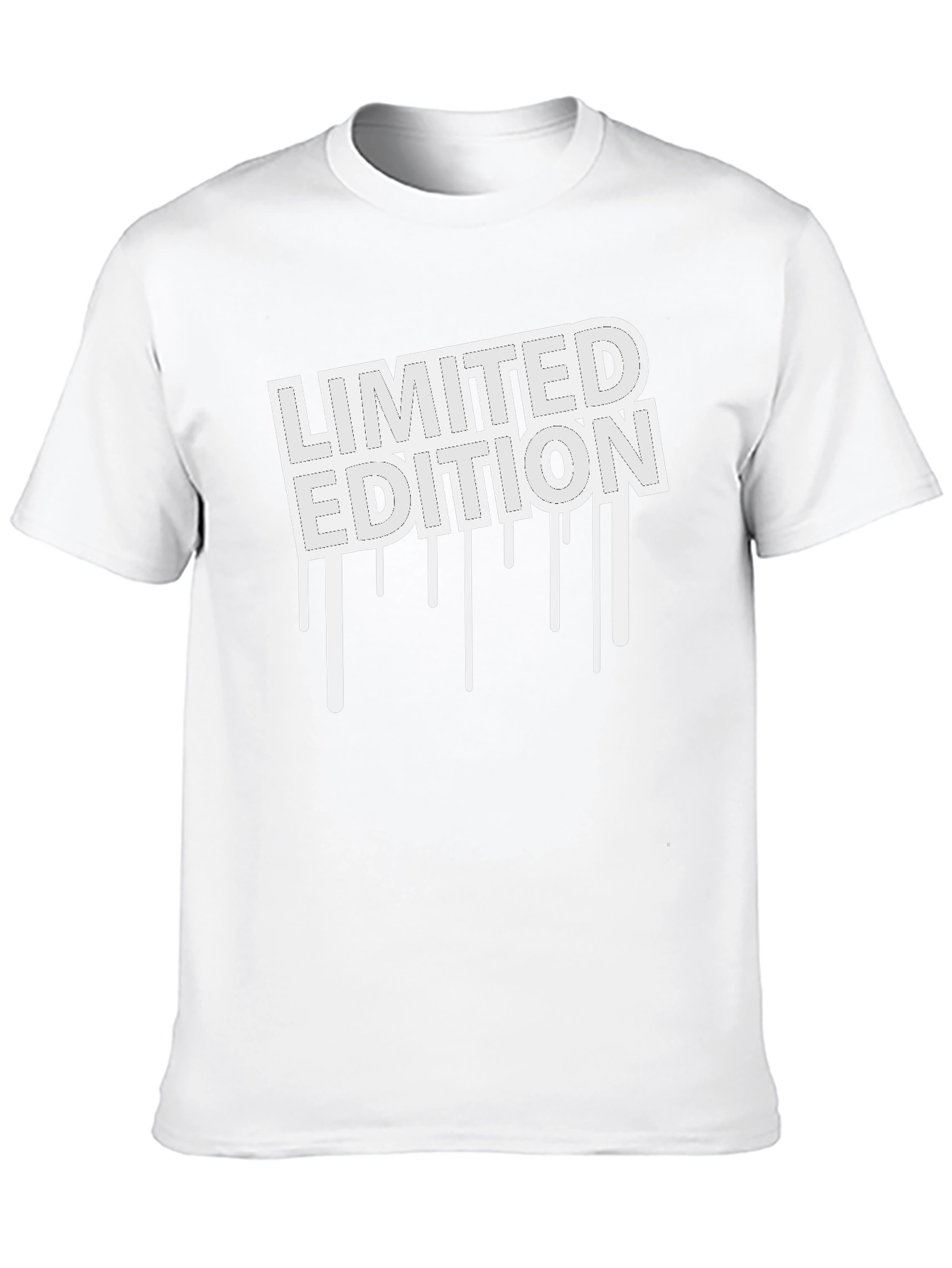 Limited Edition Graphic Tee - Black Casual Shirt