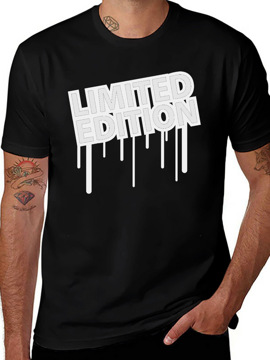 Limited Edition Graphic Tee - Black Casual Shirt