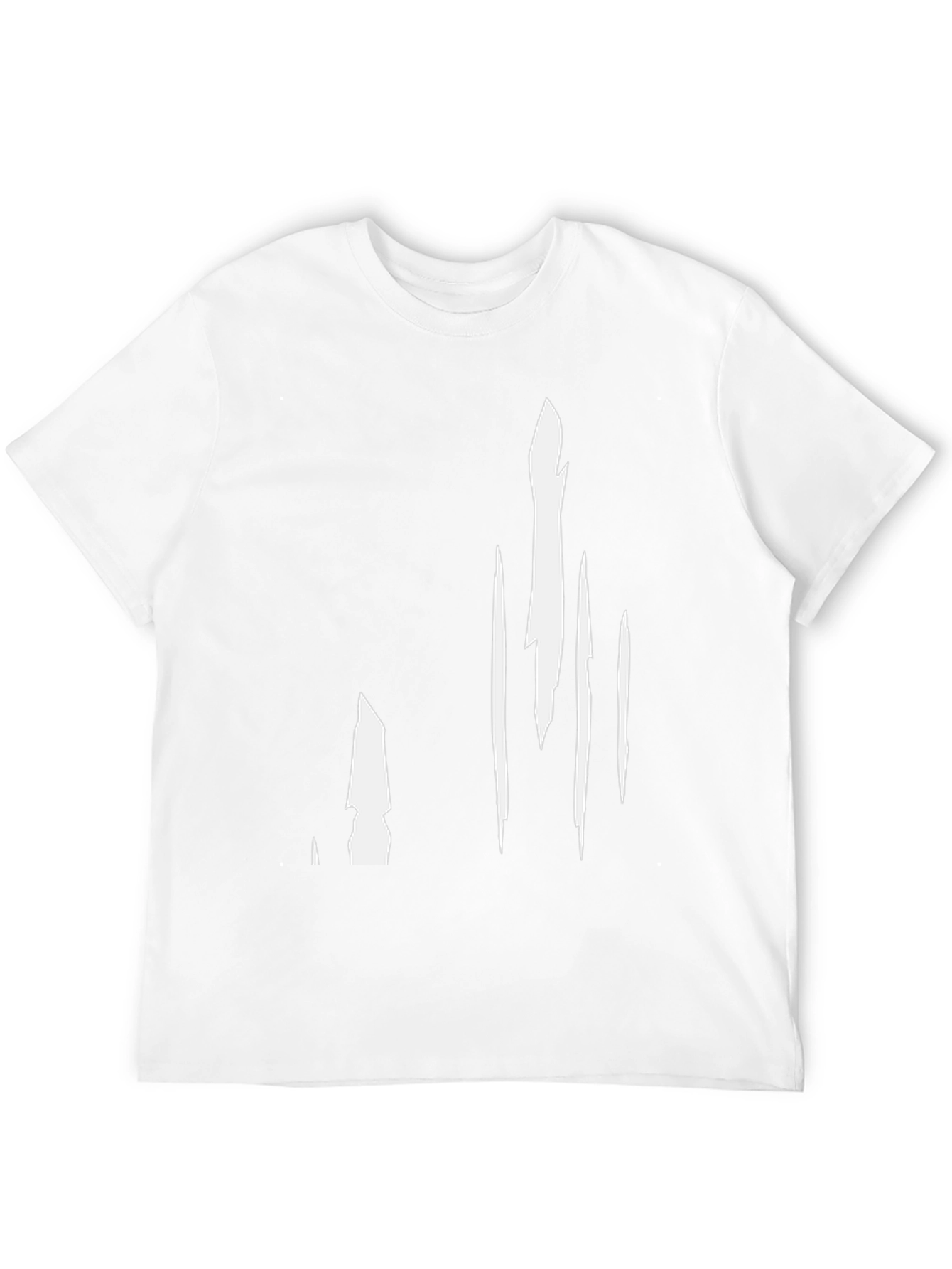 Modern Abstract Black Graphic Tee