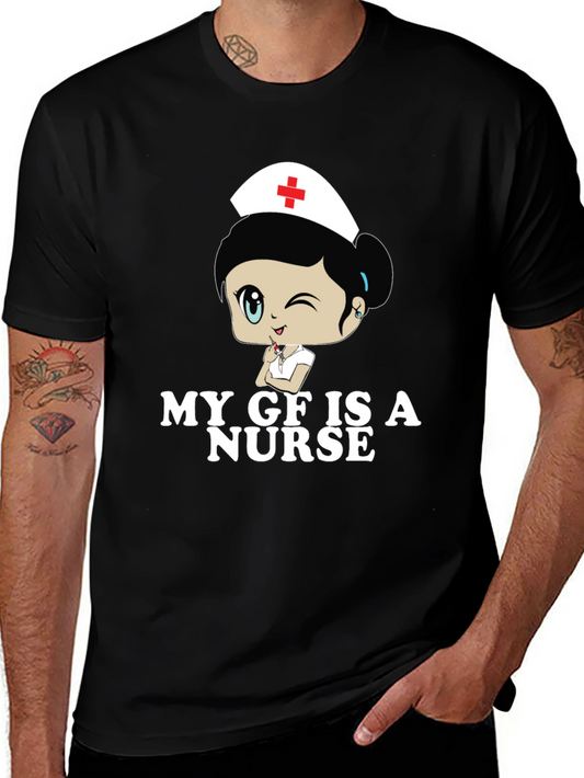My GF is a Nurse Graphic T-Shirt