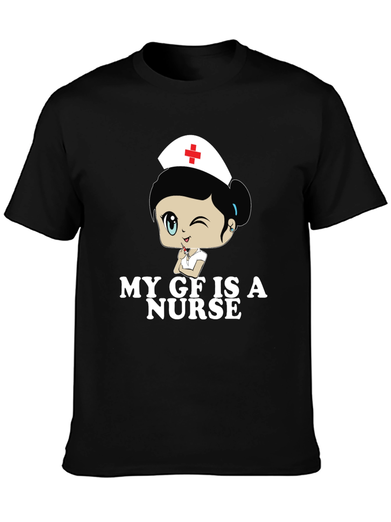My GF is a Nurse Graphic T-Shirt