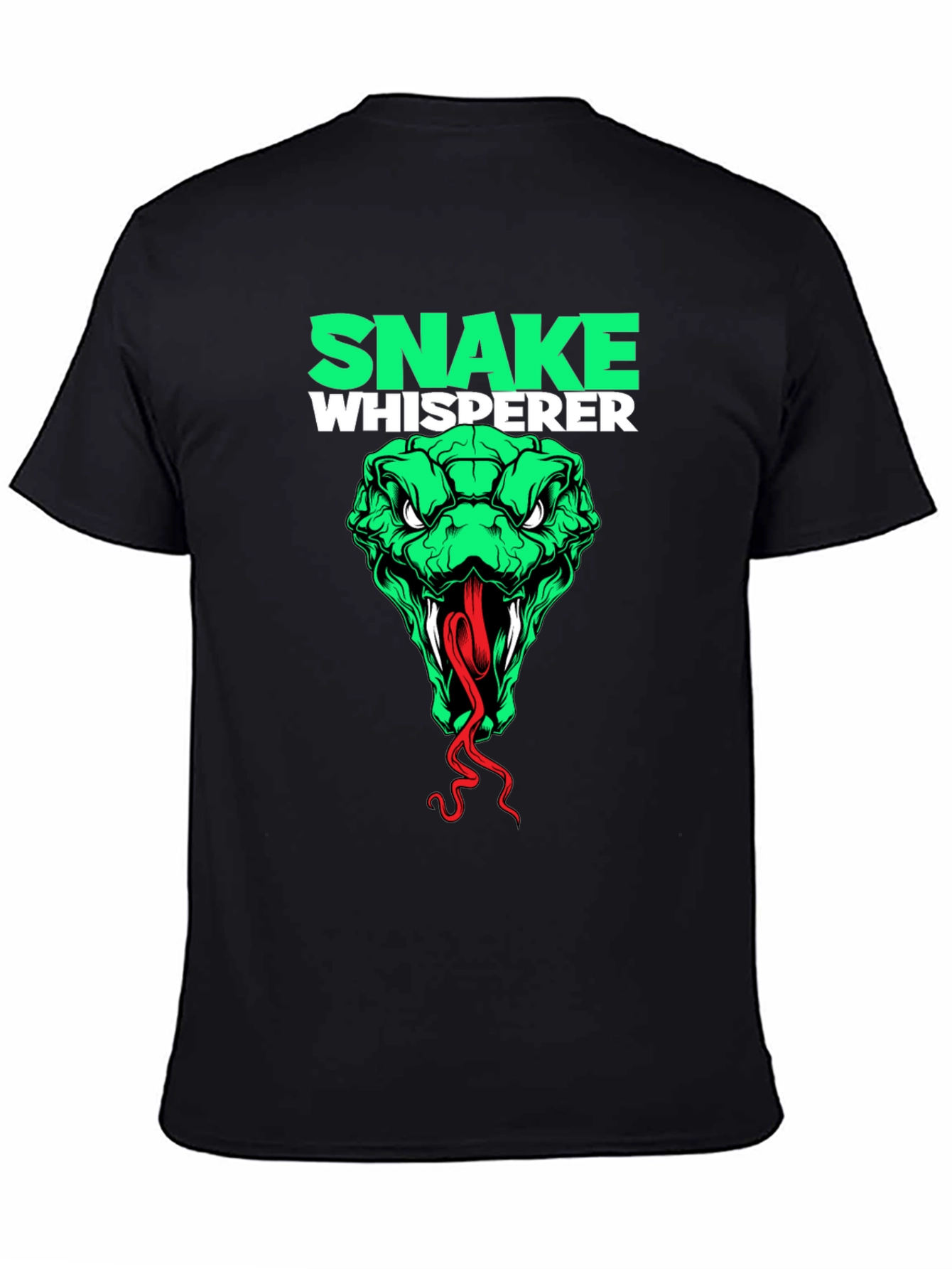 Snake Whisperer Graphic T-Shirt - Unisex Design