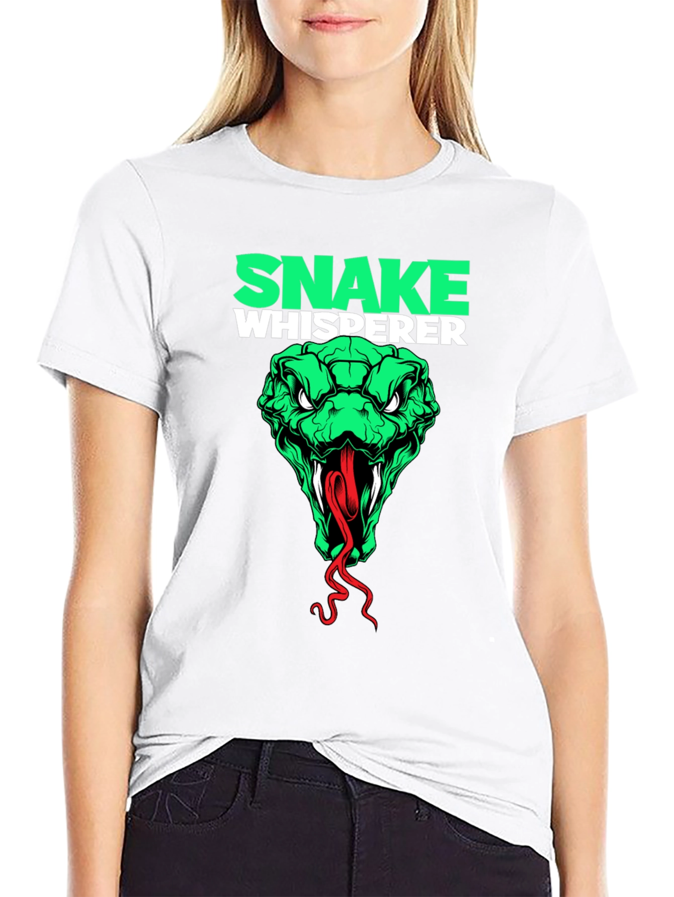 Snake Whisperer Graphic T-Shirt - Unisex Design