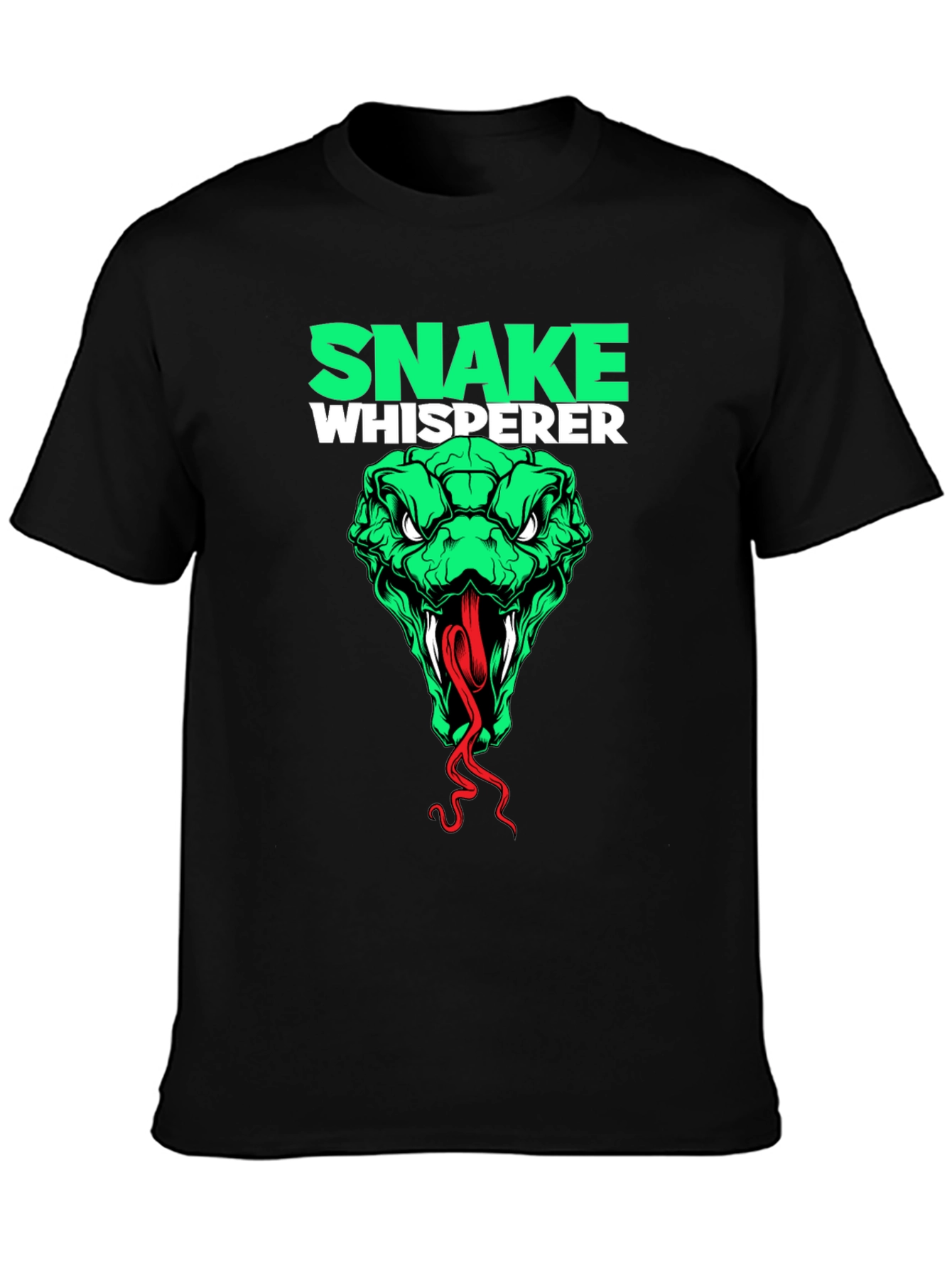 Snake Whisperer Graphic T-Shirt - Unisex Design