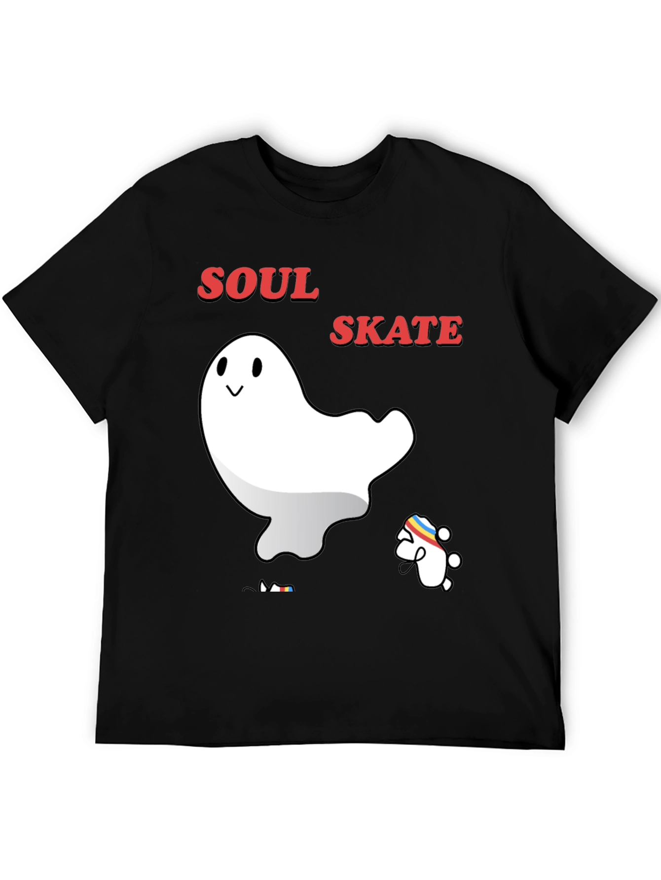 Soul Skate Ghost T-Shirt - Cool Graphic Tee