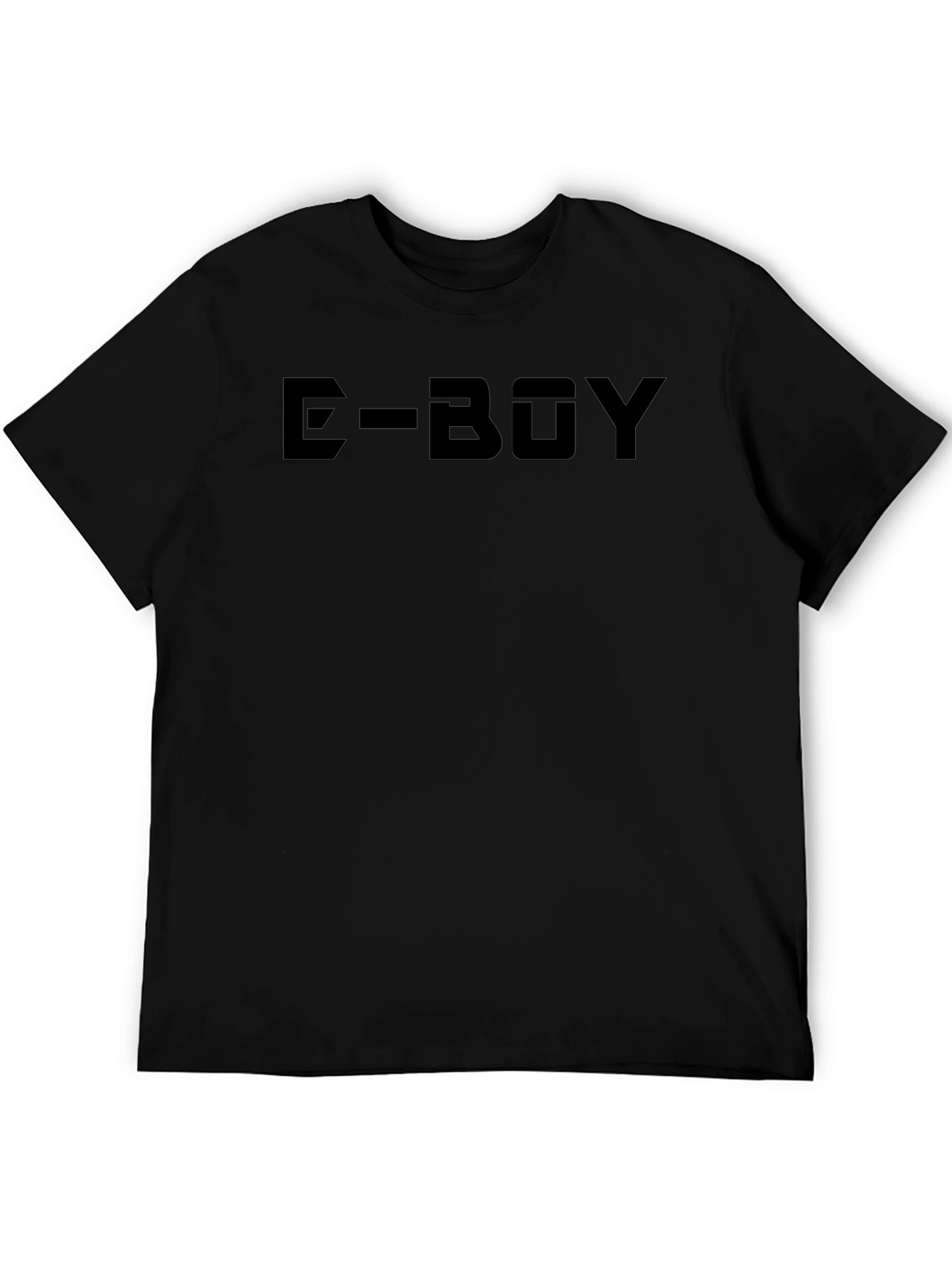 E-Boy Graphic Tee - Black Unisex T-Shirt