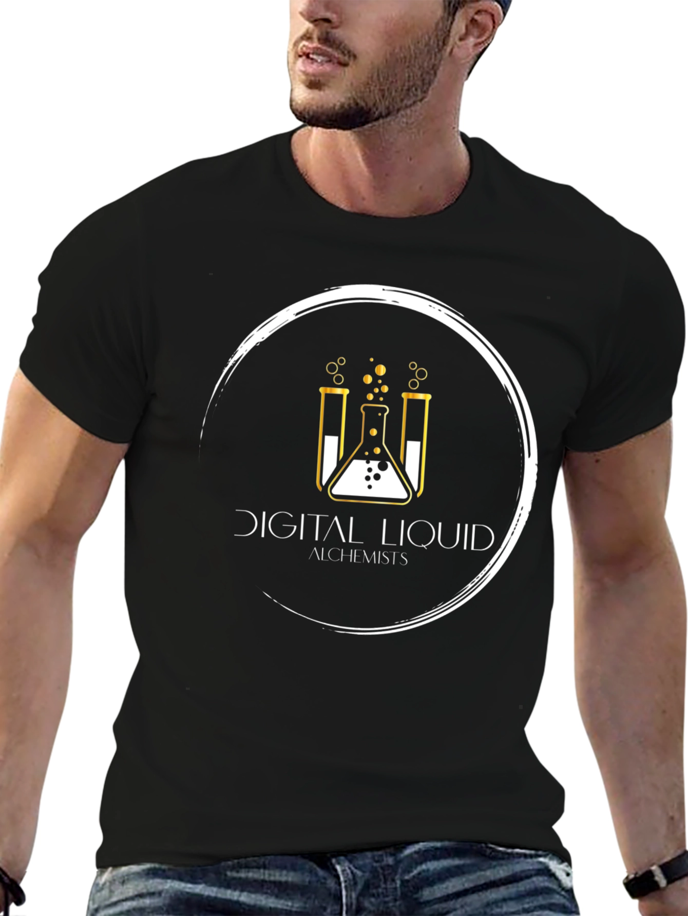 Digital Liquid Alchemists Graphic Tee