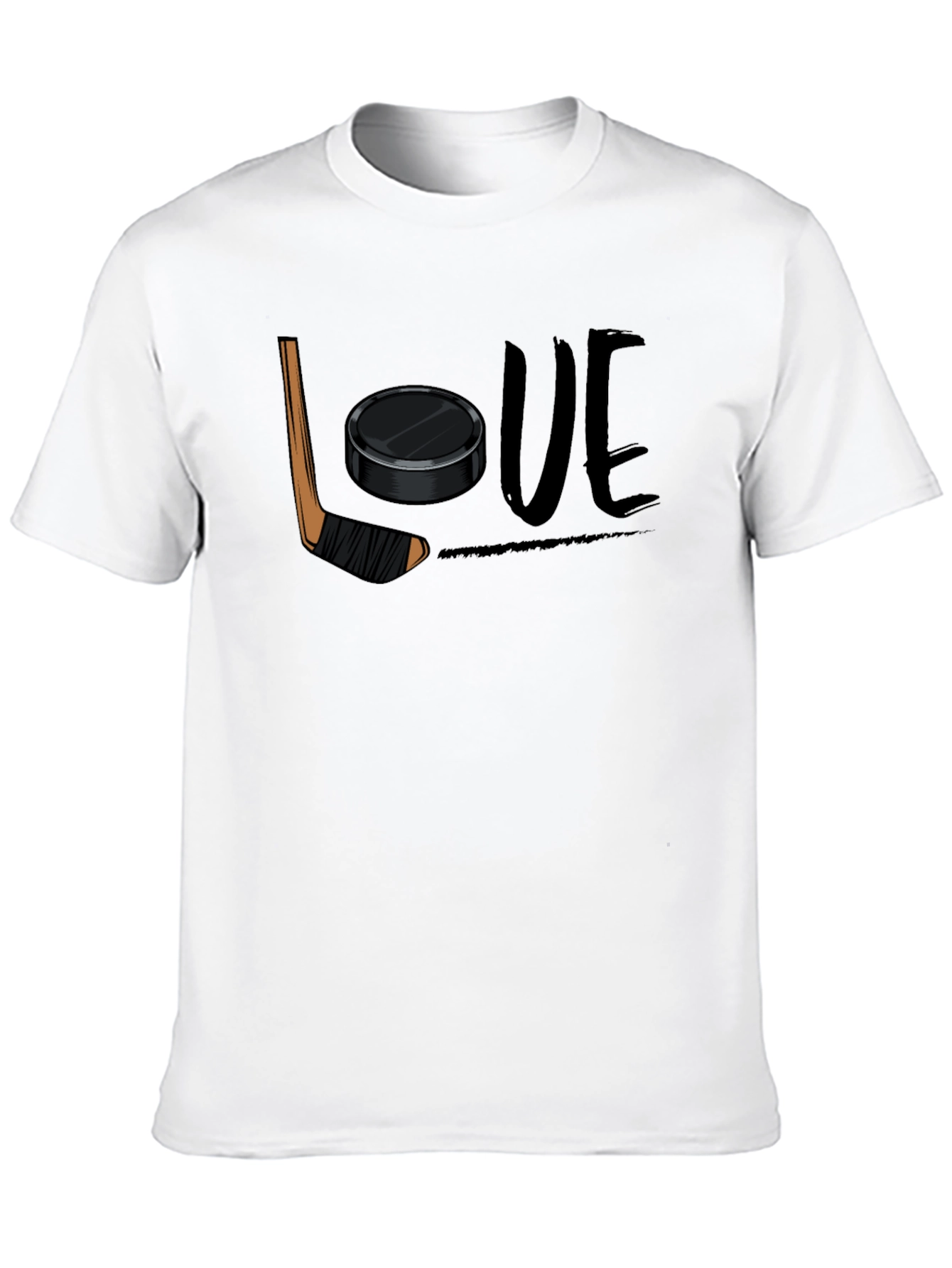 Hockey Love Graphic T-Shirt for Hockey Fans