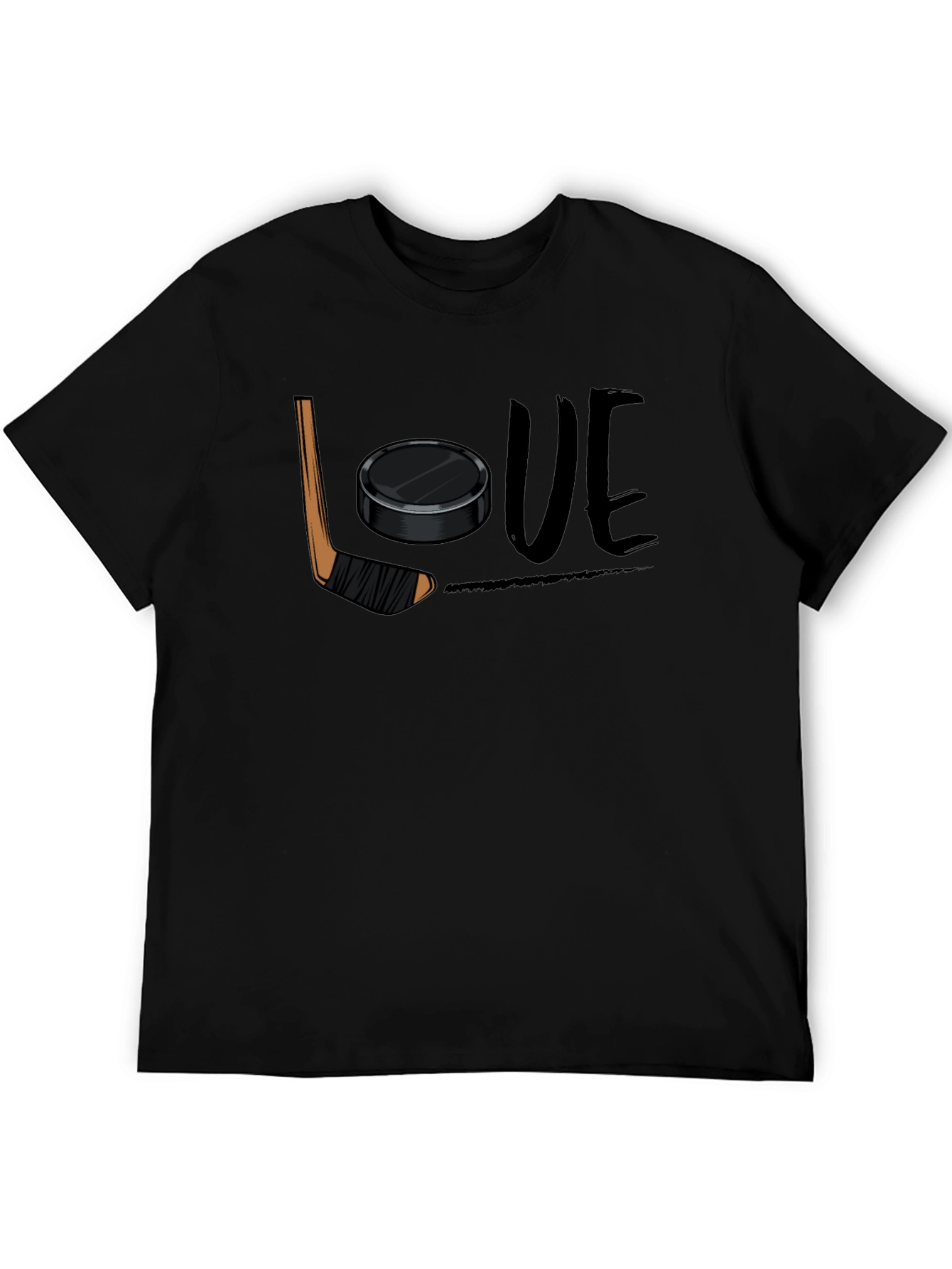 Hockey Love Graphic T-Shirt for Hockey Fans