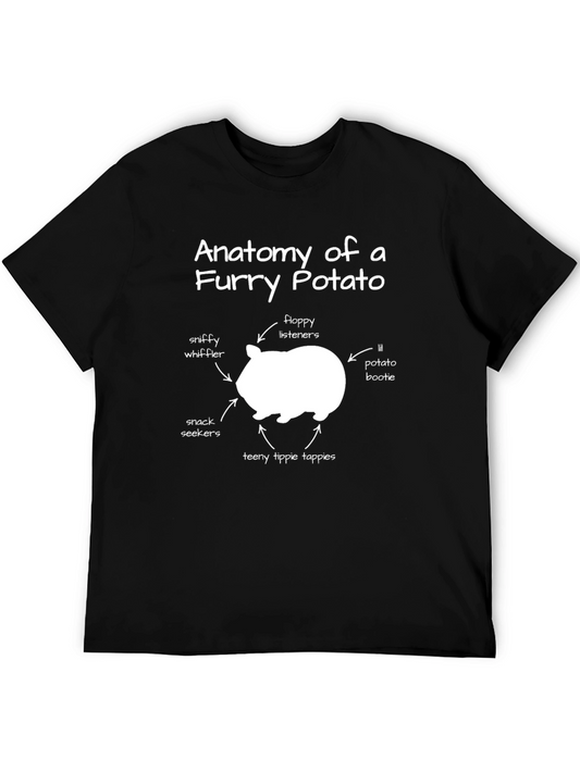 Anatomy of a Furry Potato T-Shirt