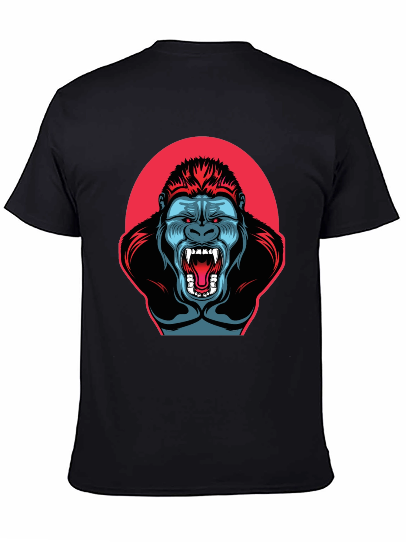Gorilla Graphic T-Shirt - Mens Black Tee