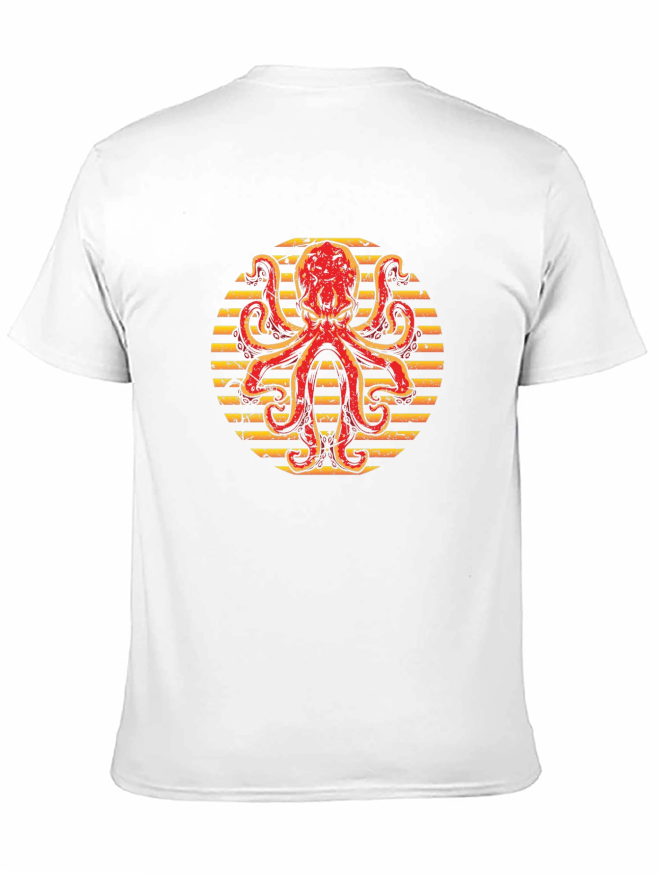 Octopus Graphic Tee - Mens Black T-Shirt