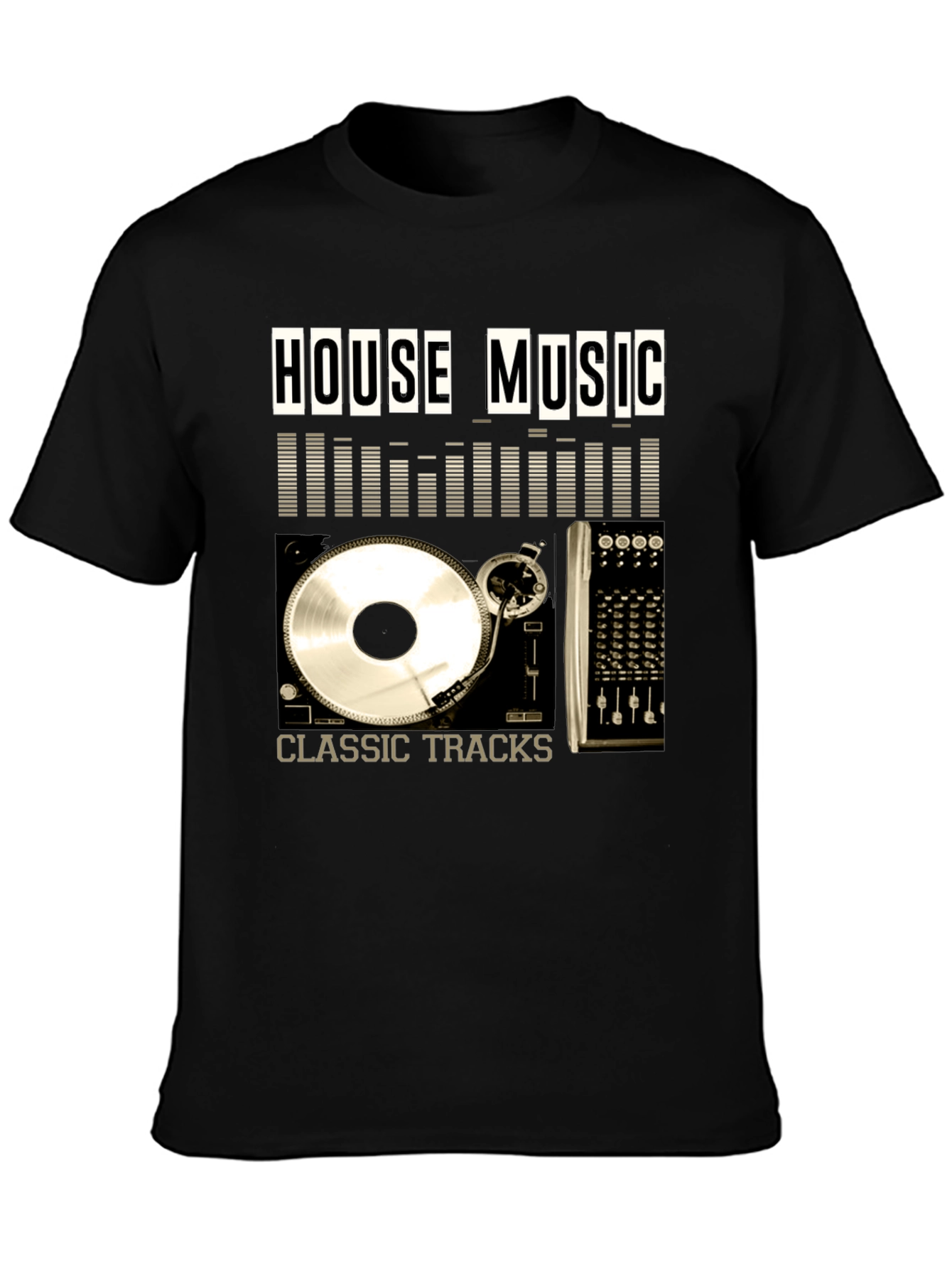 House Music Classic Tracks Graphic Tee