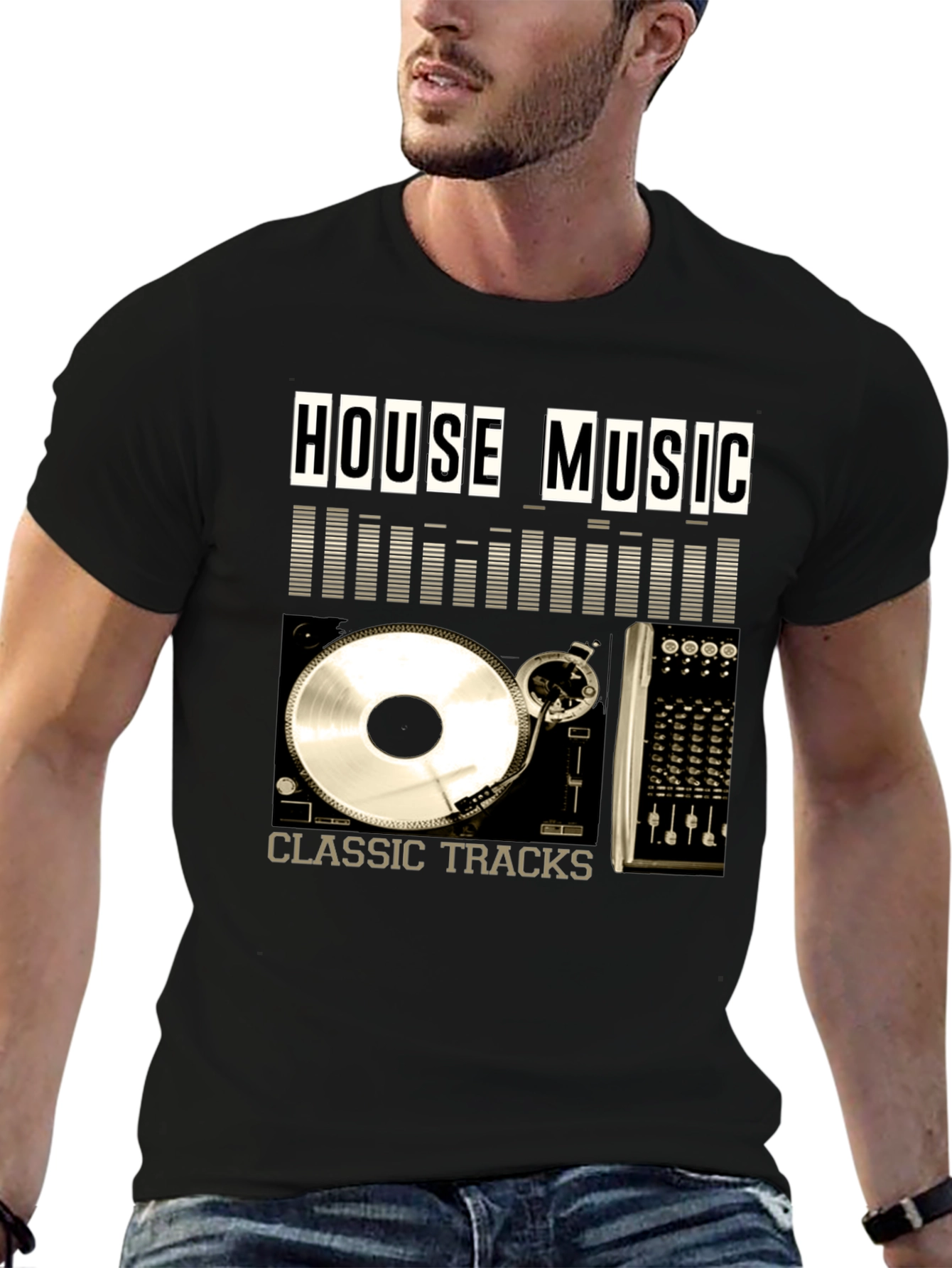 House Music Classic Tracks Graphic Tee
