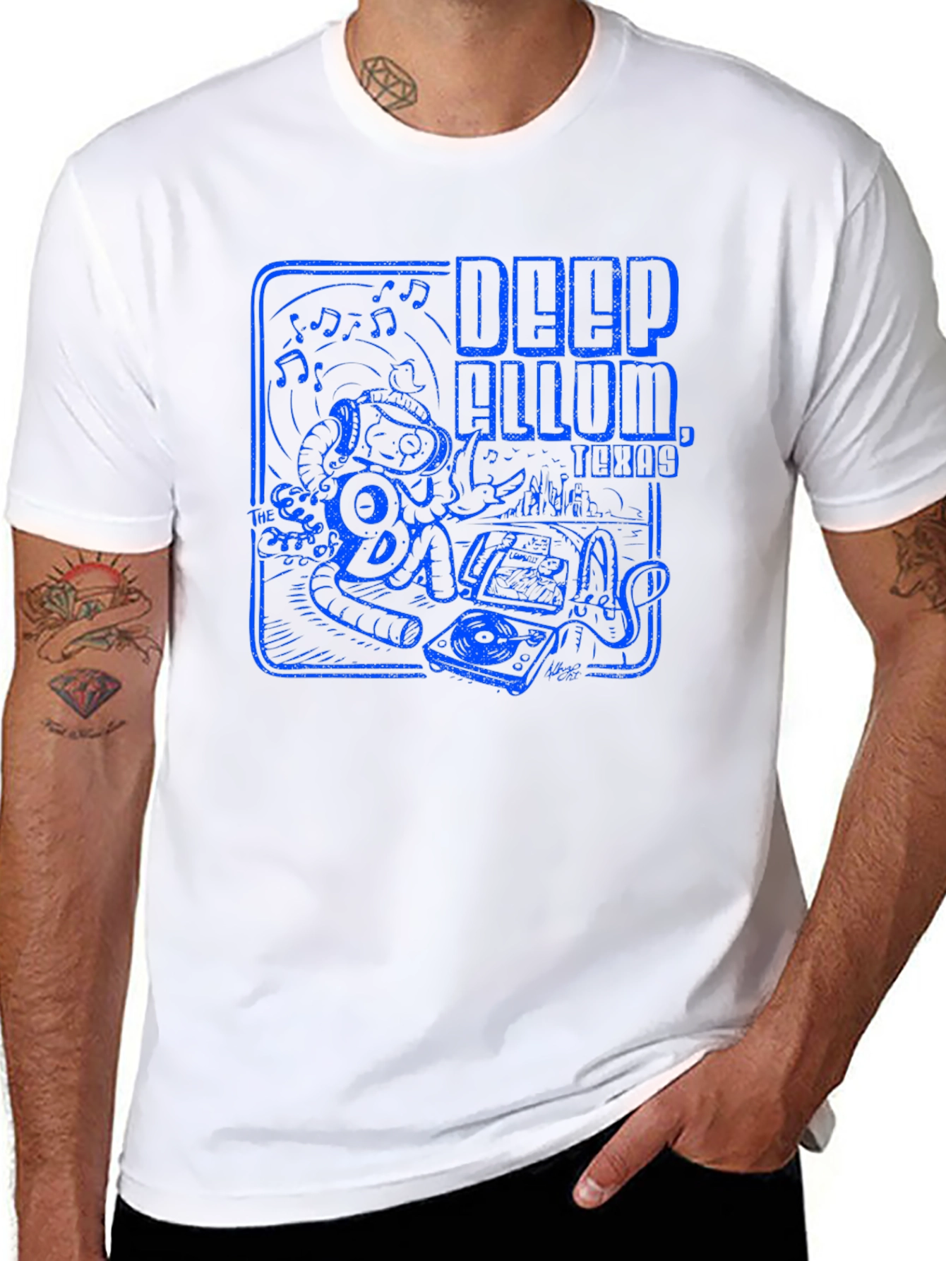 Deep Allum Texas Graphic Tee