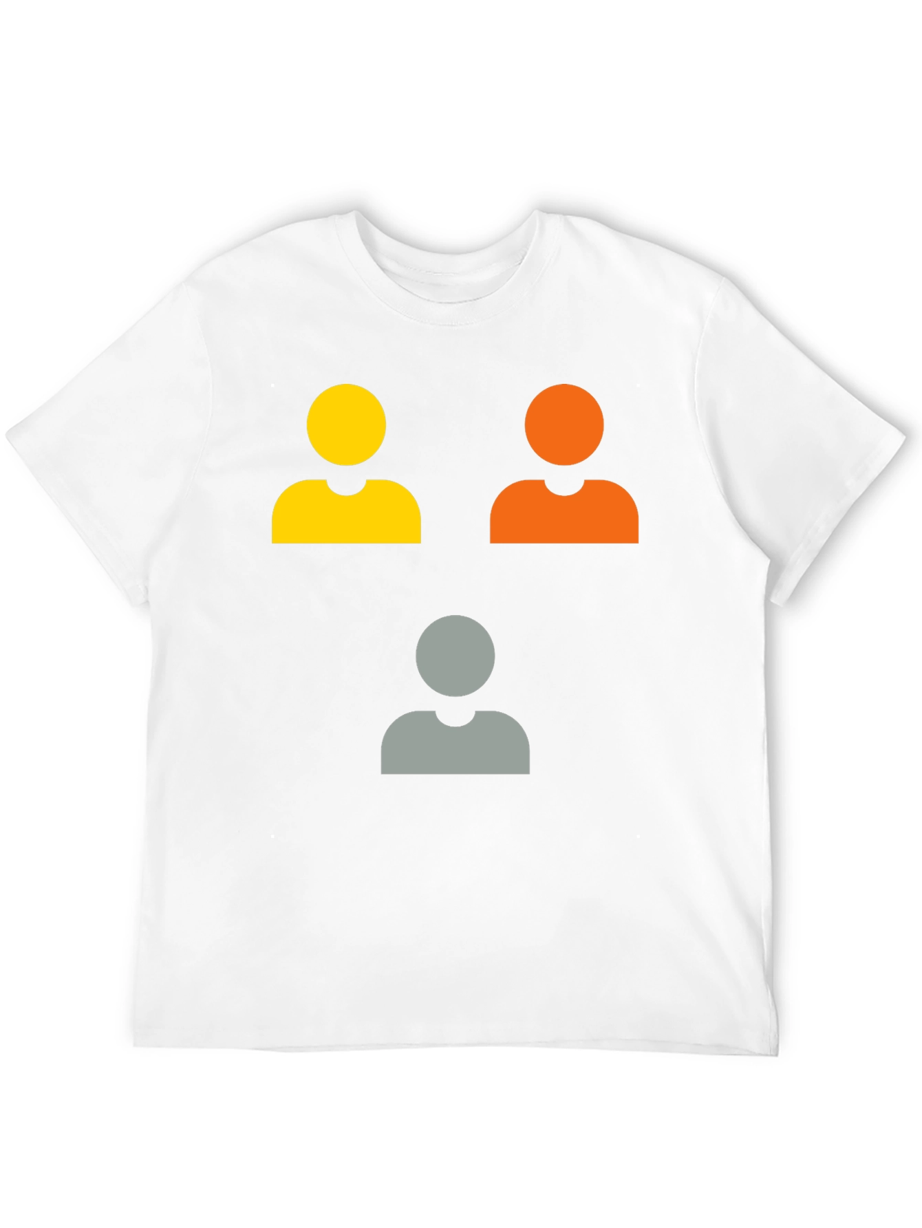 Fun People Icon Graphic Tee - Black