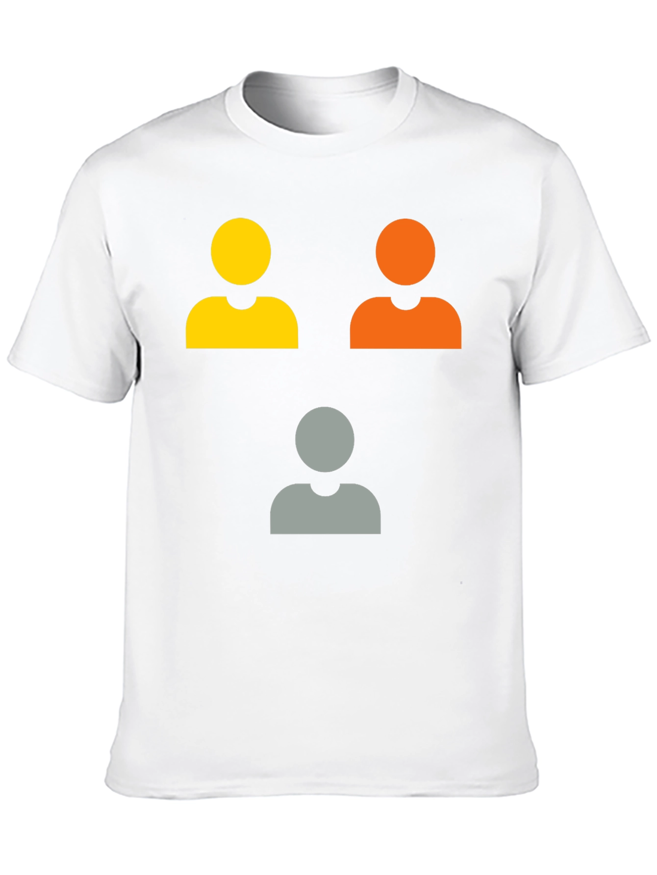 Fun People Icon Graphic Tee - Black