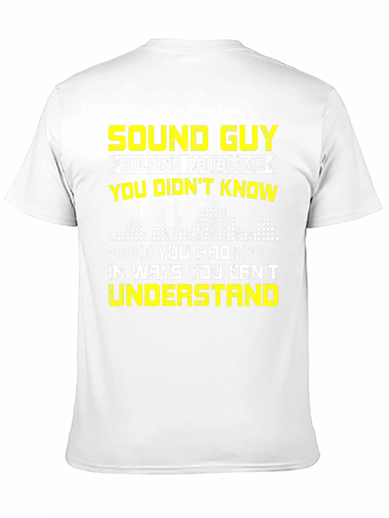 Sound Guy Graphic Tee - Solving Problems T-Shirt