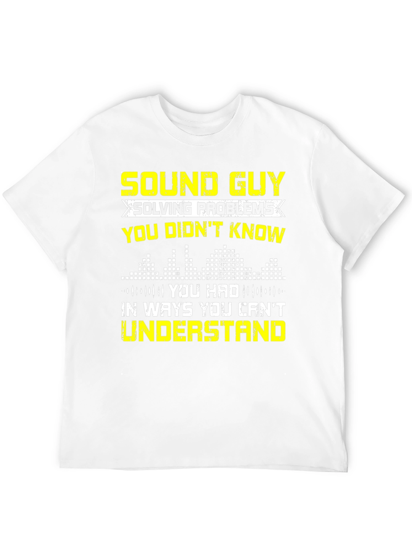 Sound Guy Graphic Tee - Solving Problems T-Shirt