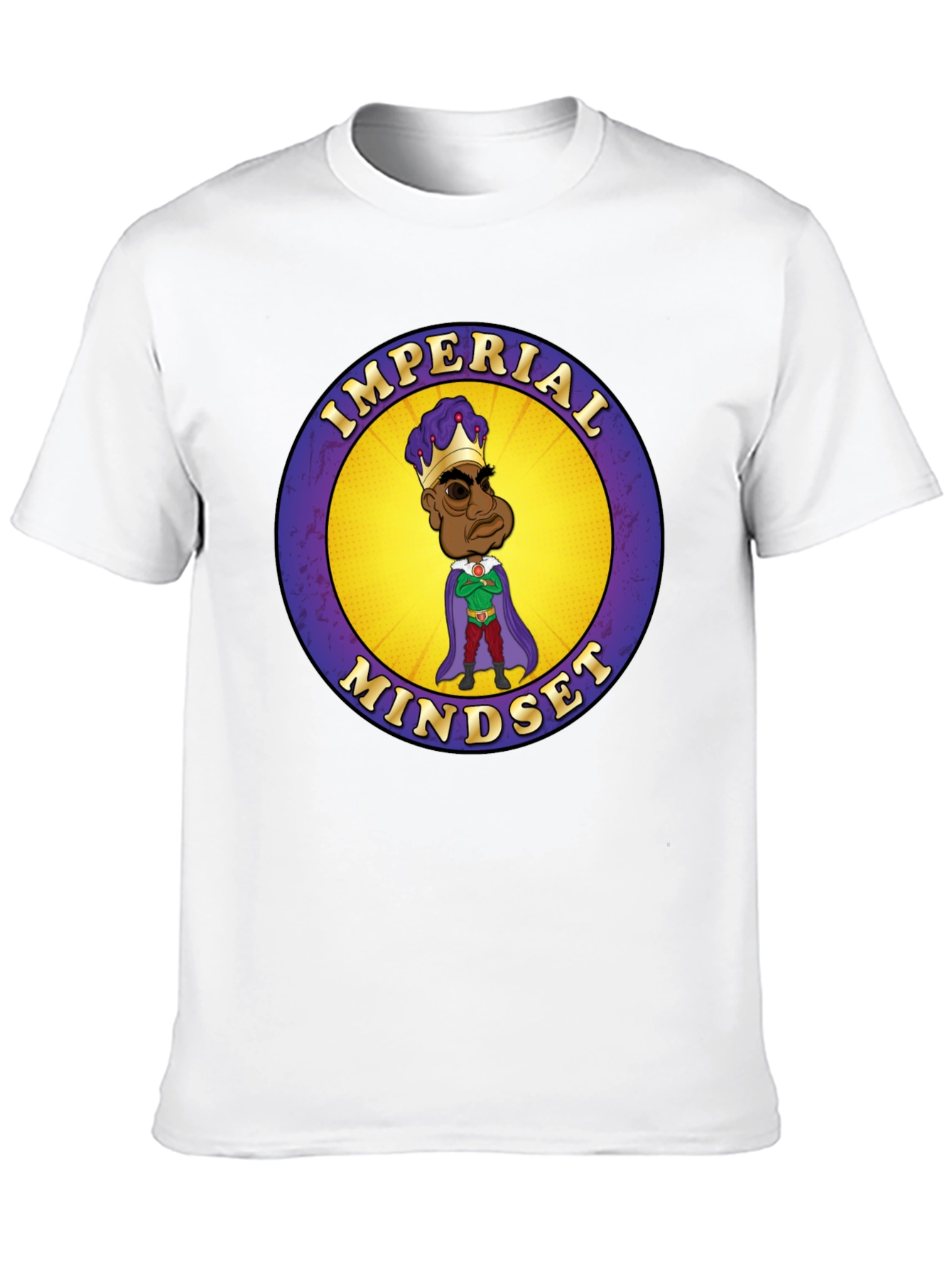 Imperial Mindset Graphic Tee - Black Cotton T-Shirt
