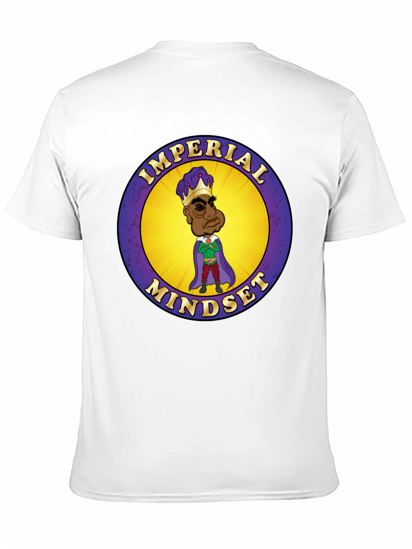 Imperial Mindset Graphic Tee - Black Cotton T-Shirt