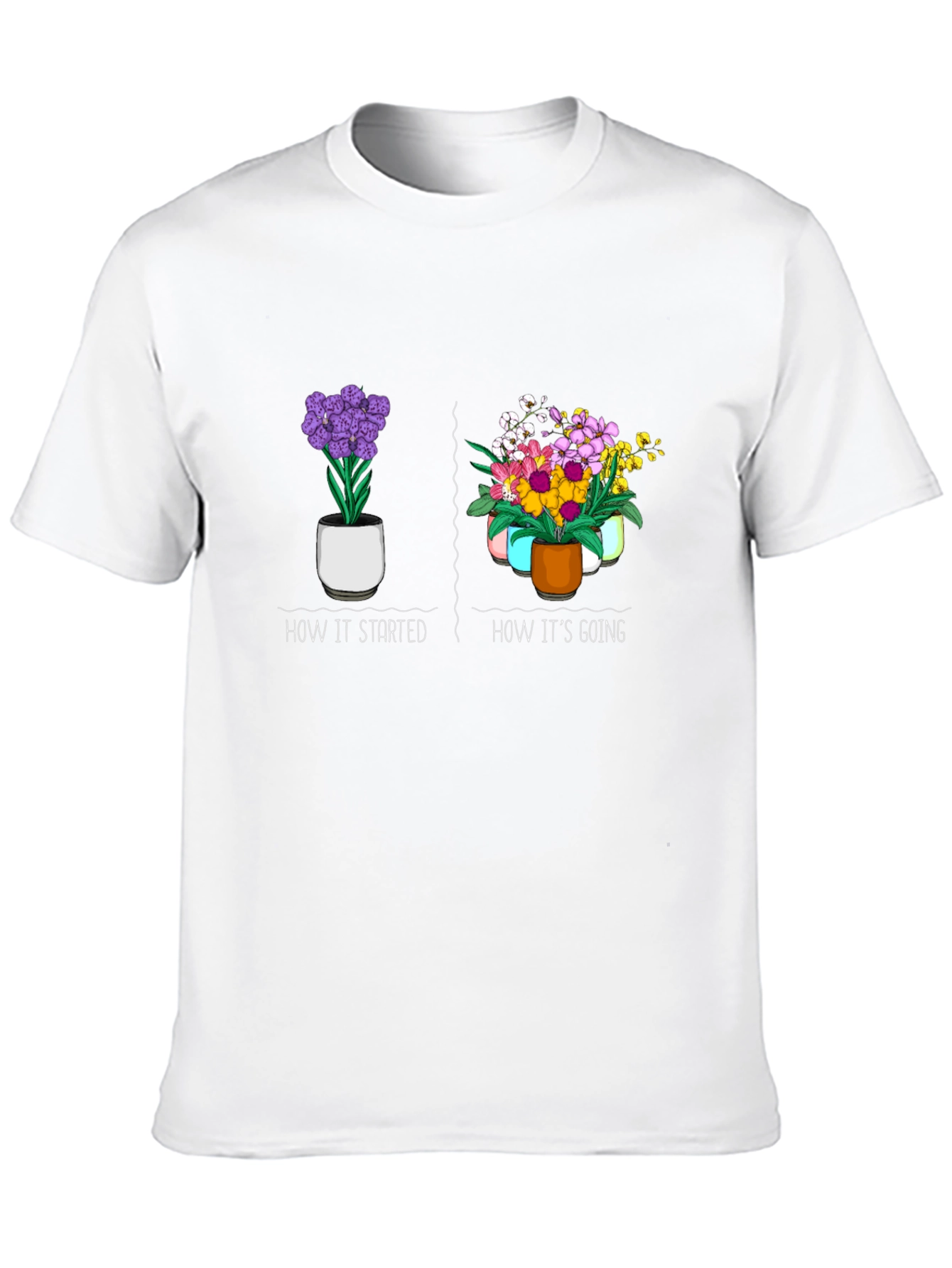 How It Started Flower T-Shirt
