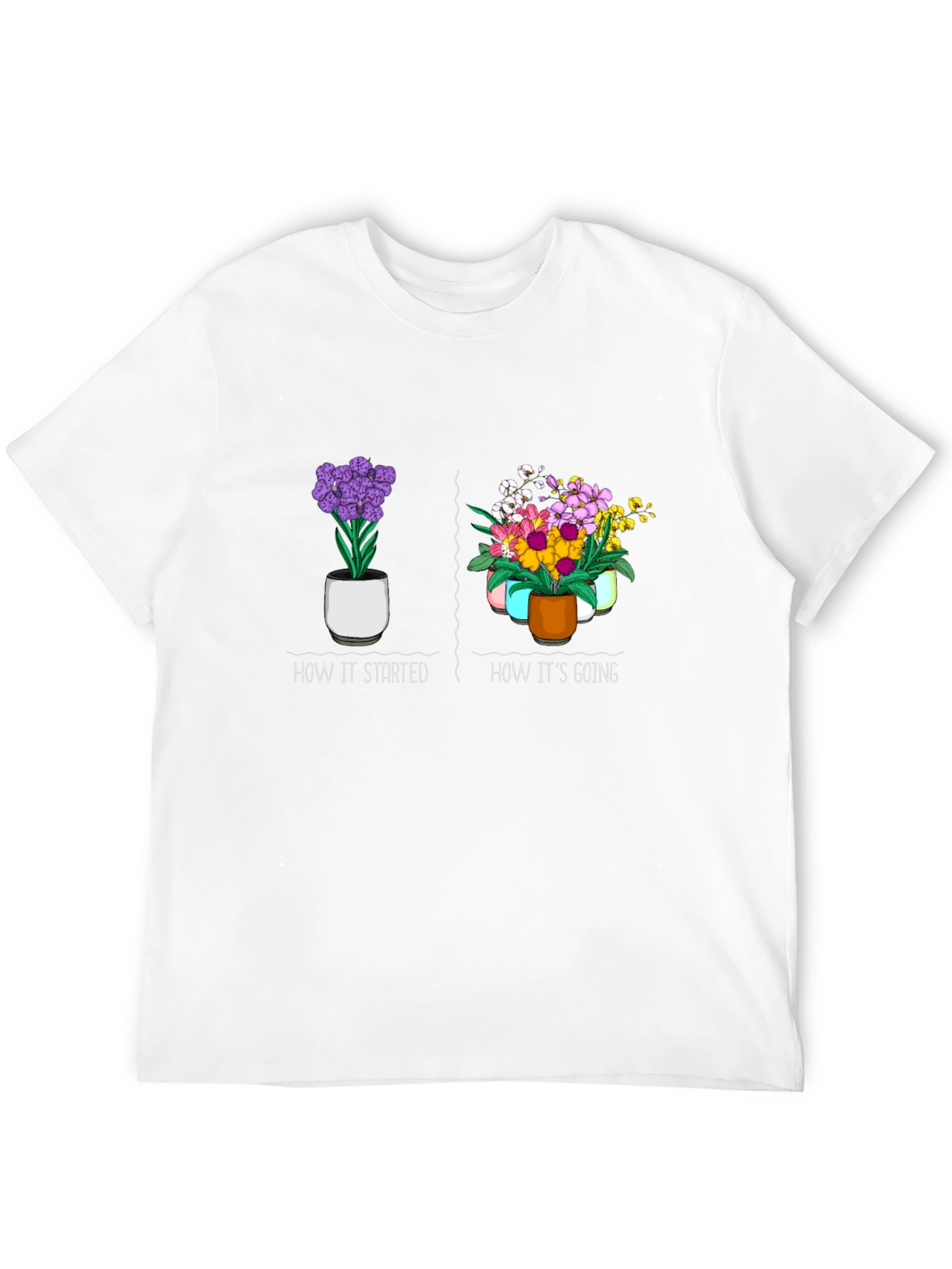 How It Started Flower T-Shirt