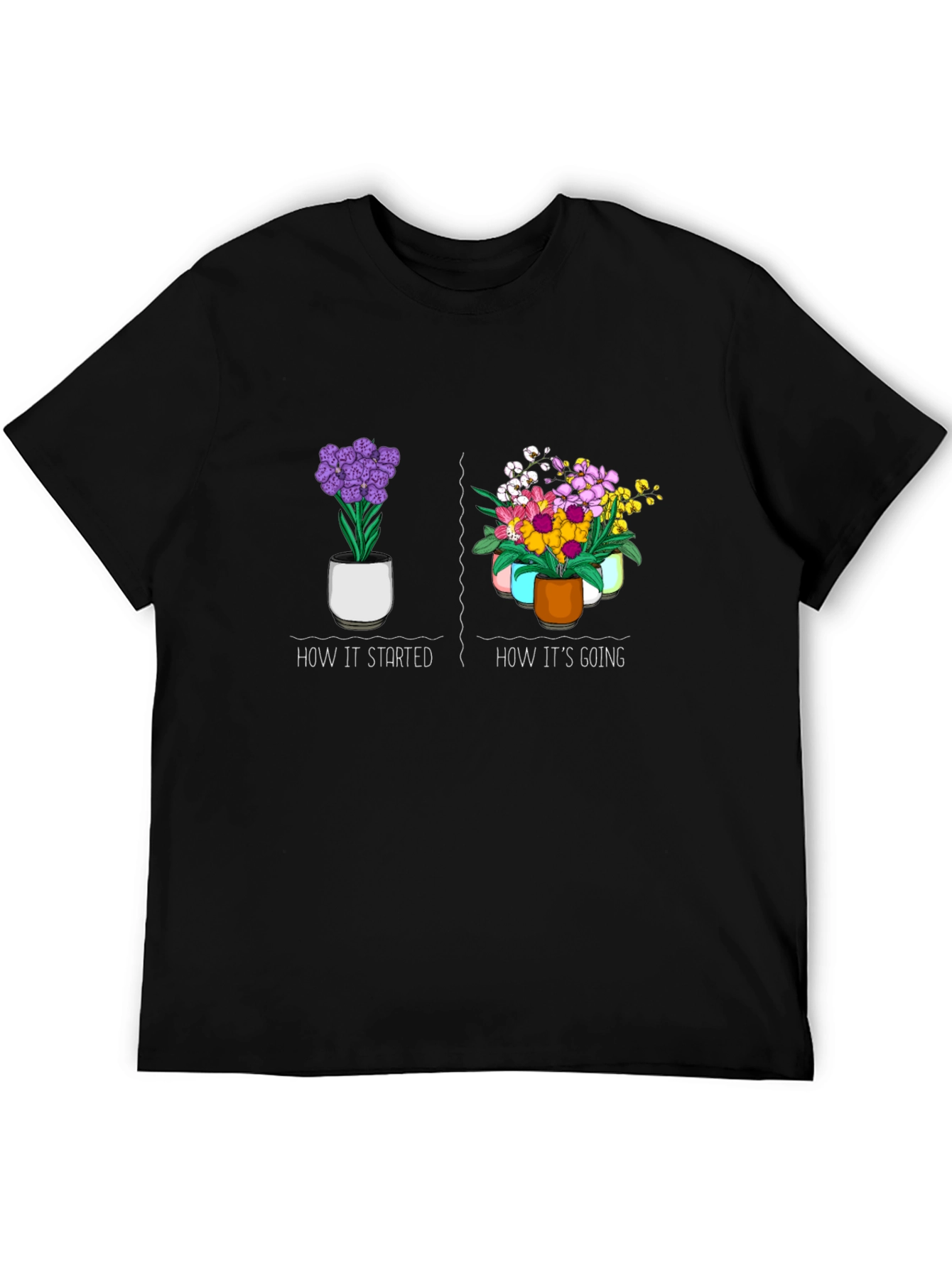 How It Started Flower T-Shirt