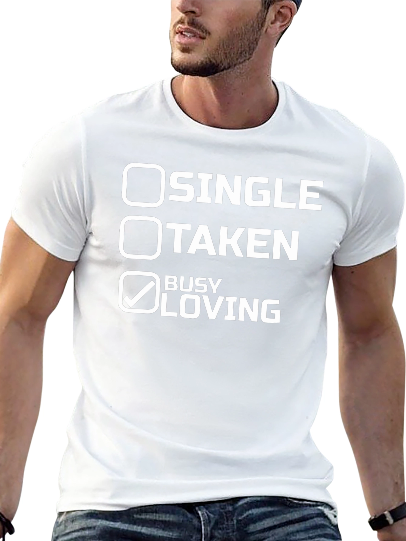 Busy Loving Graphic T-Shirt - Soft Cotton Tee