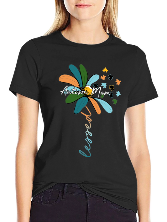 Autism Mom Blessed T-Shirt