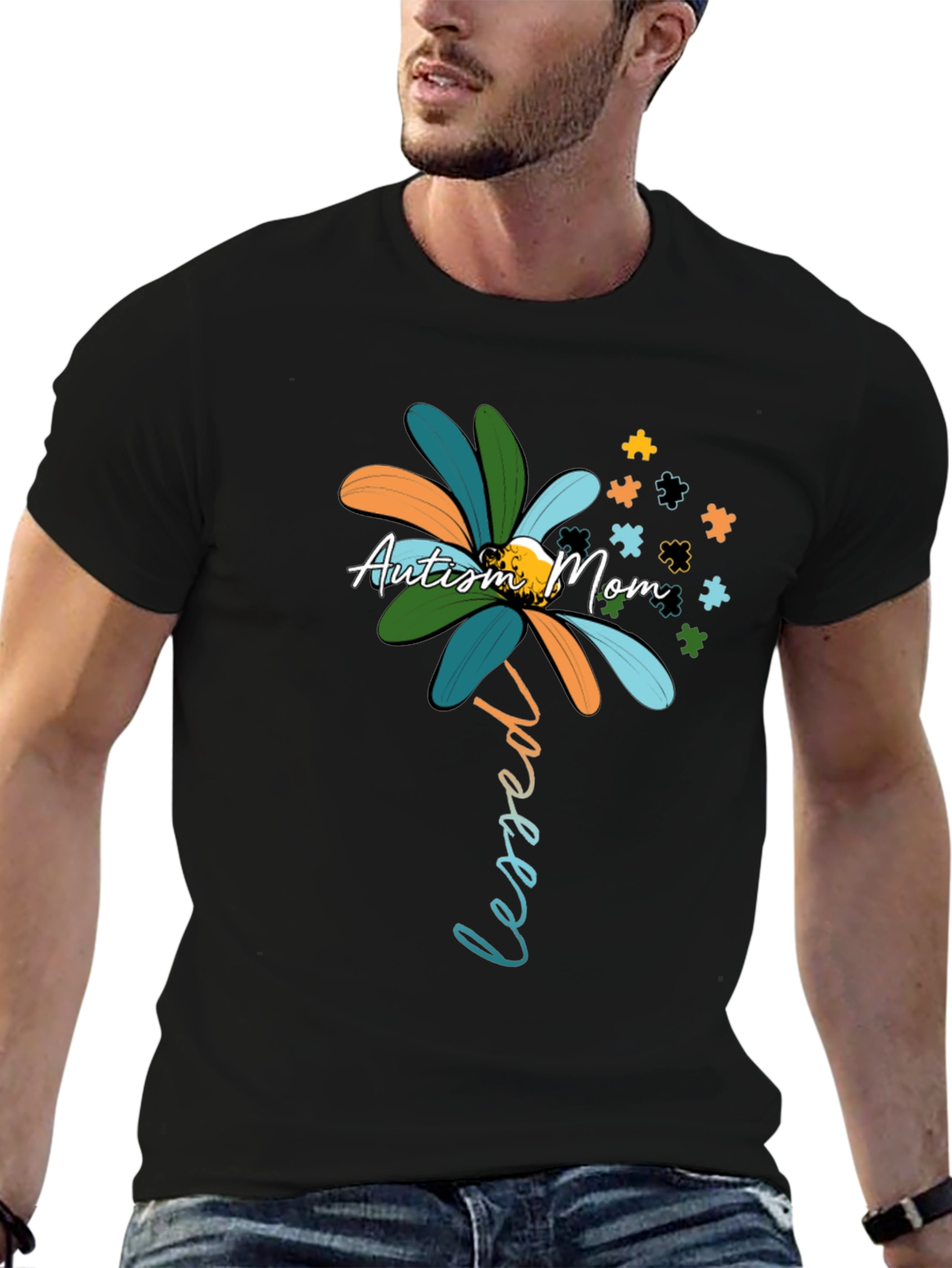 Autism Mom Blessed T-Shirt
