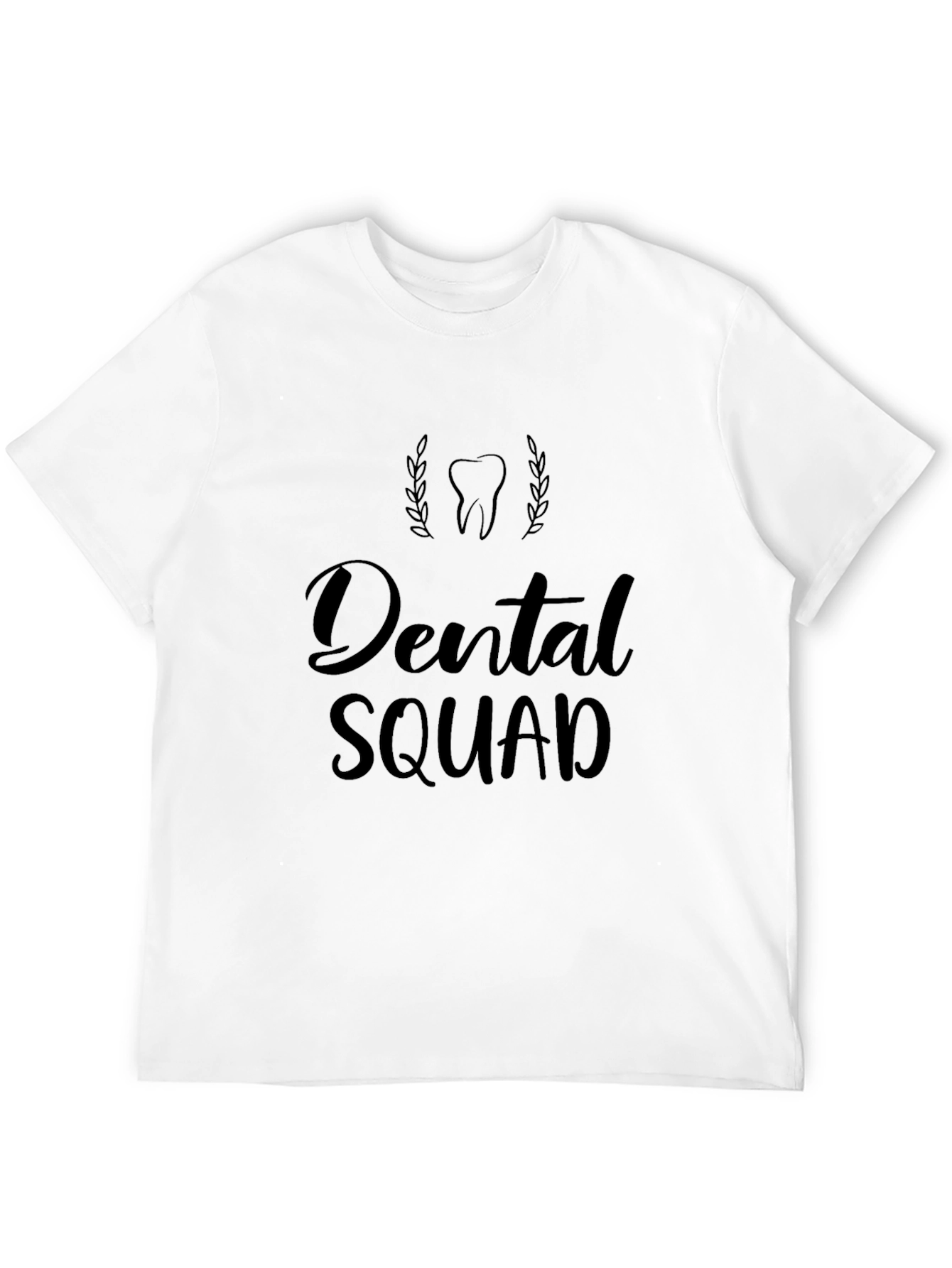 Dental Squad Black Graphic T-Shirt
