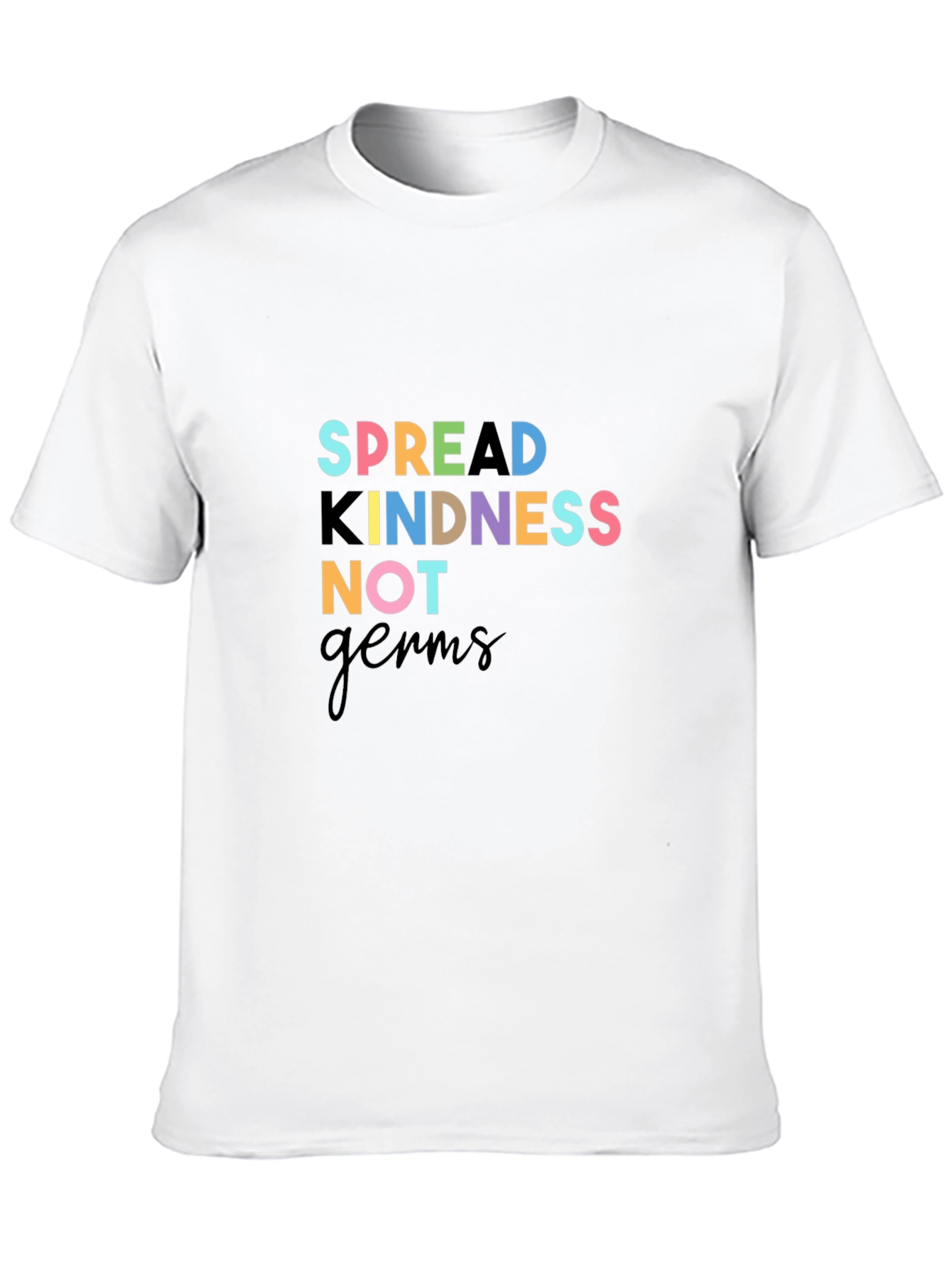 Spread Kindness Black Graphic Tee