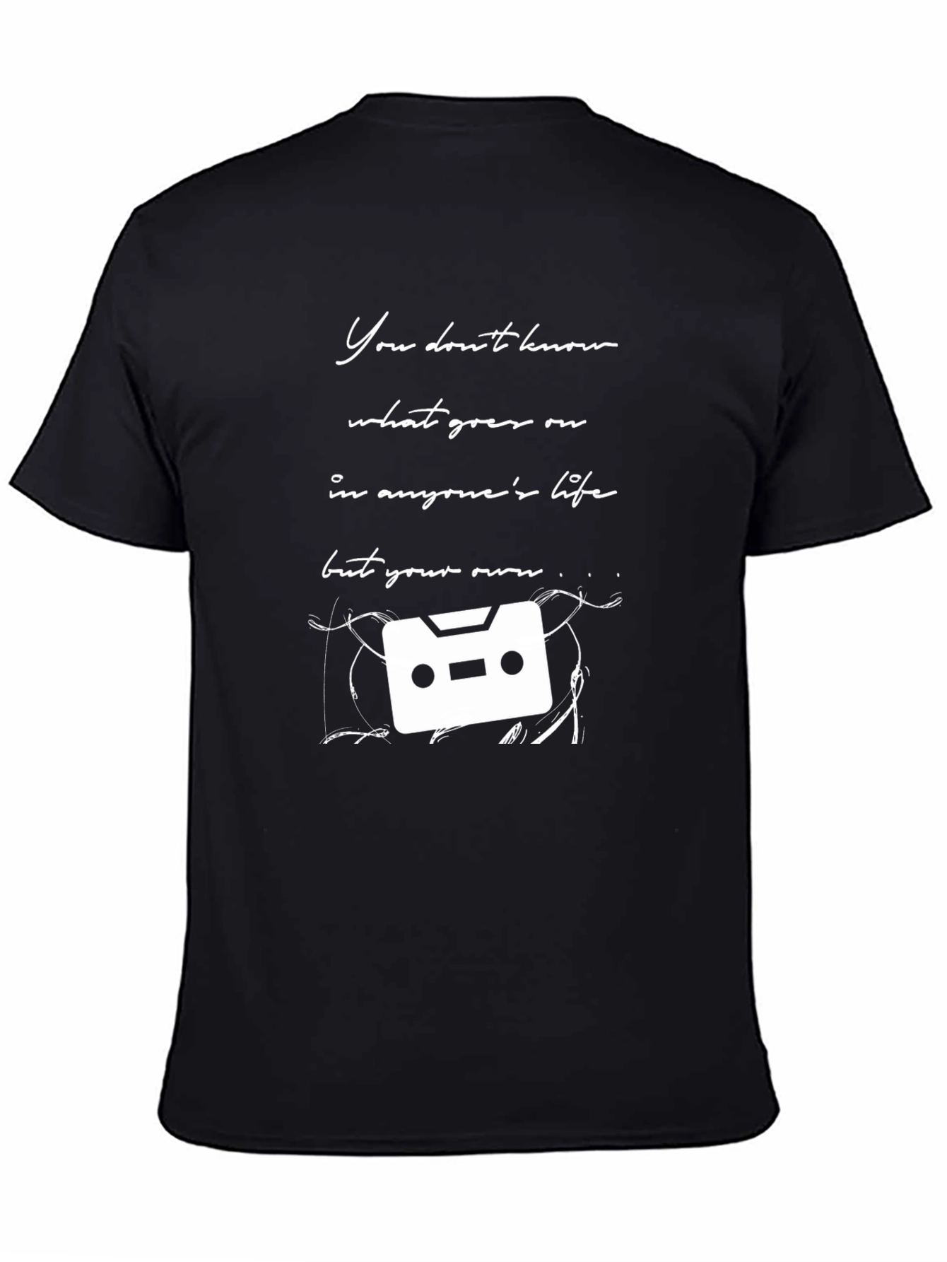 Cassette Tape Graphic T-Shirt
