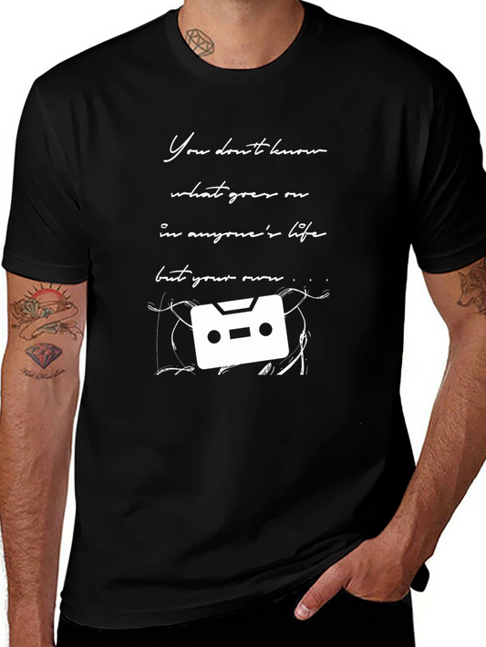 Cassette Tape Graphic T-Shirt