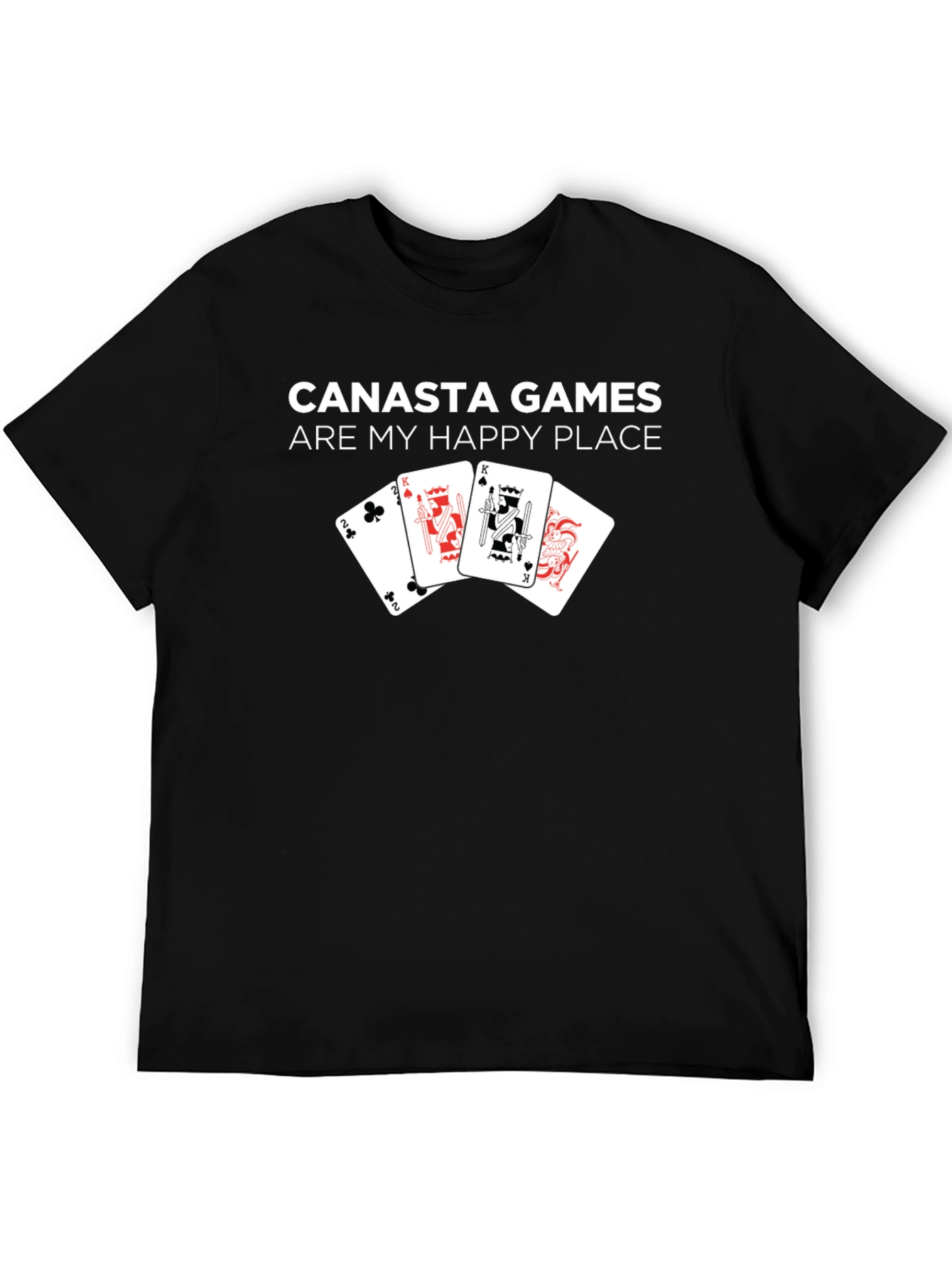 Canasta Games Happy Place T-Shirt