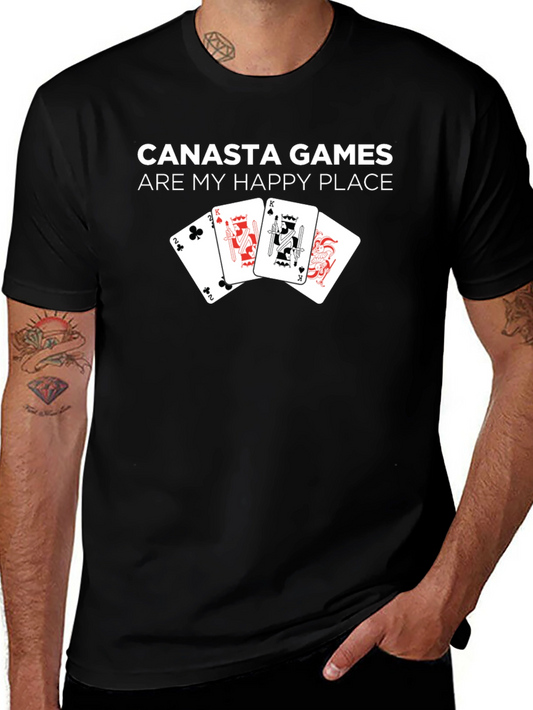 Canasta Games Happy Place T-Shirt