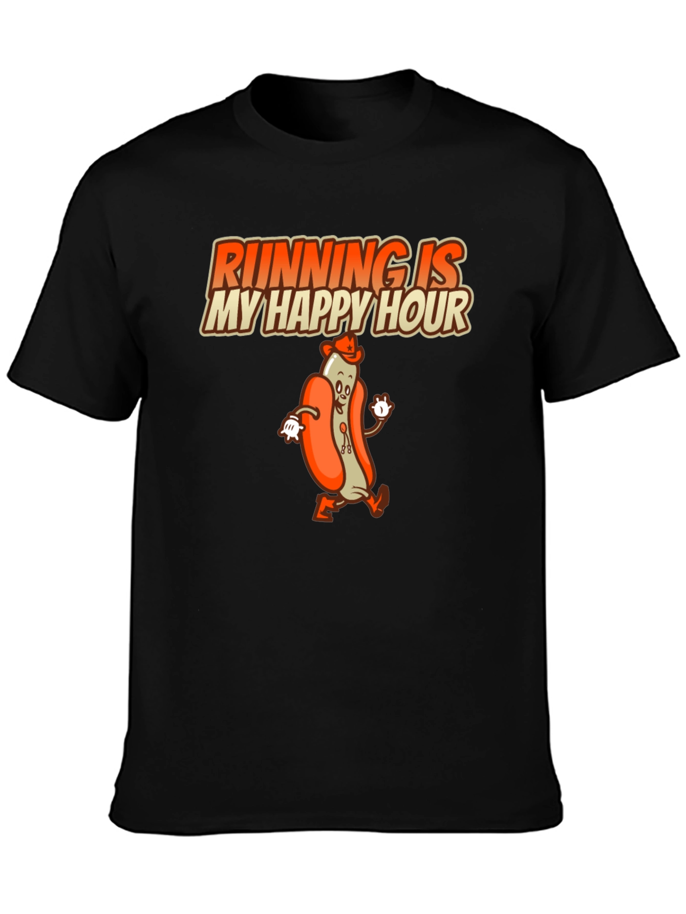 Running is My Happy Hour T-Shirt