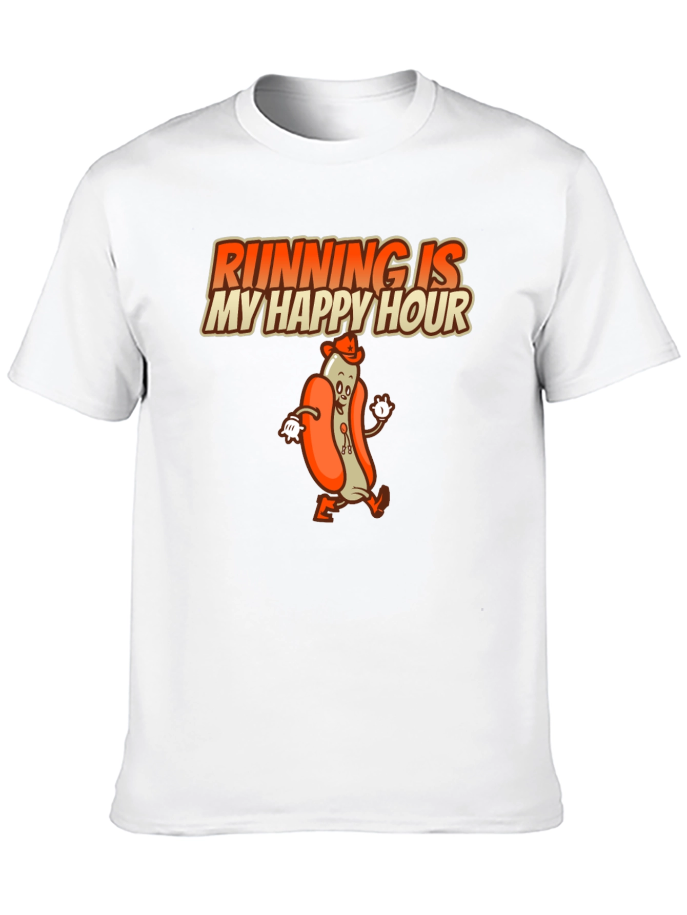 Running is My Happy Hour T-Shirt