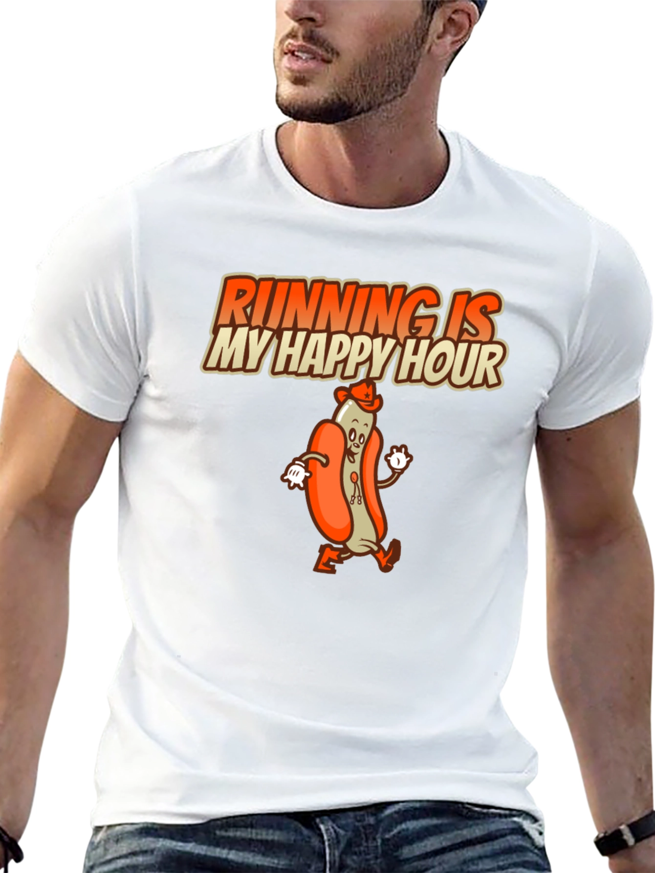 Running is My Happy Hour T-Shirt