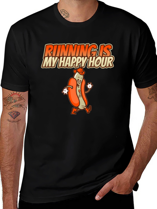 Running is My Happy Hour T-Shirt