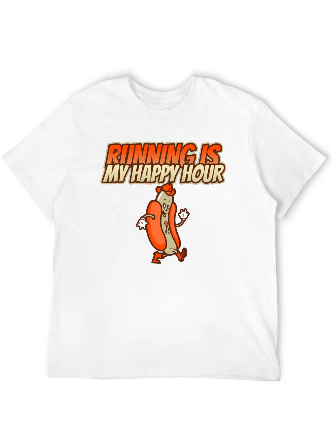 Running is My Happy Hour T-Shirt