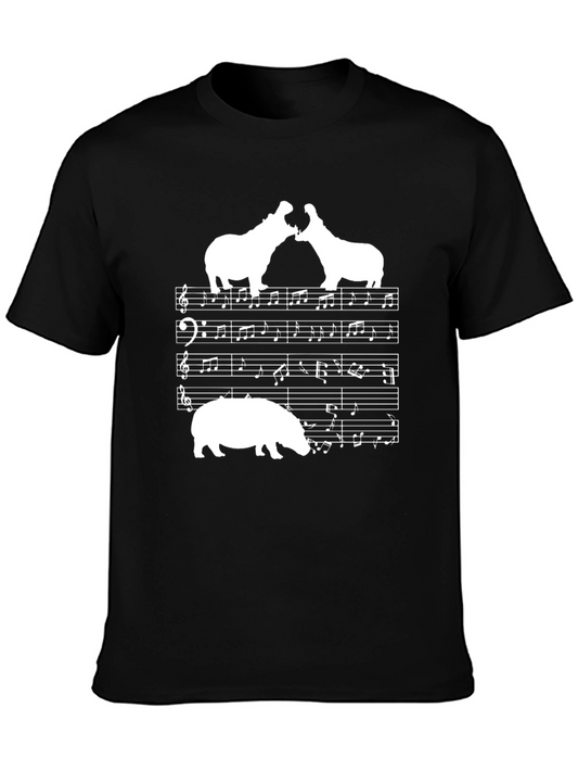 Musical Hippo T-Shirt