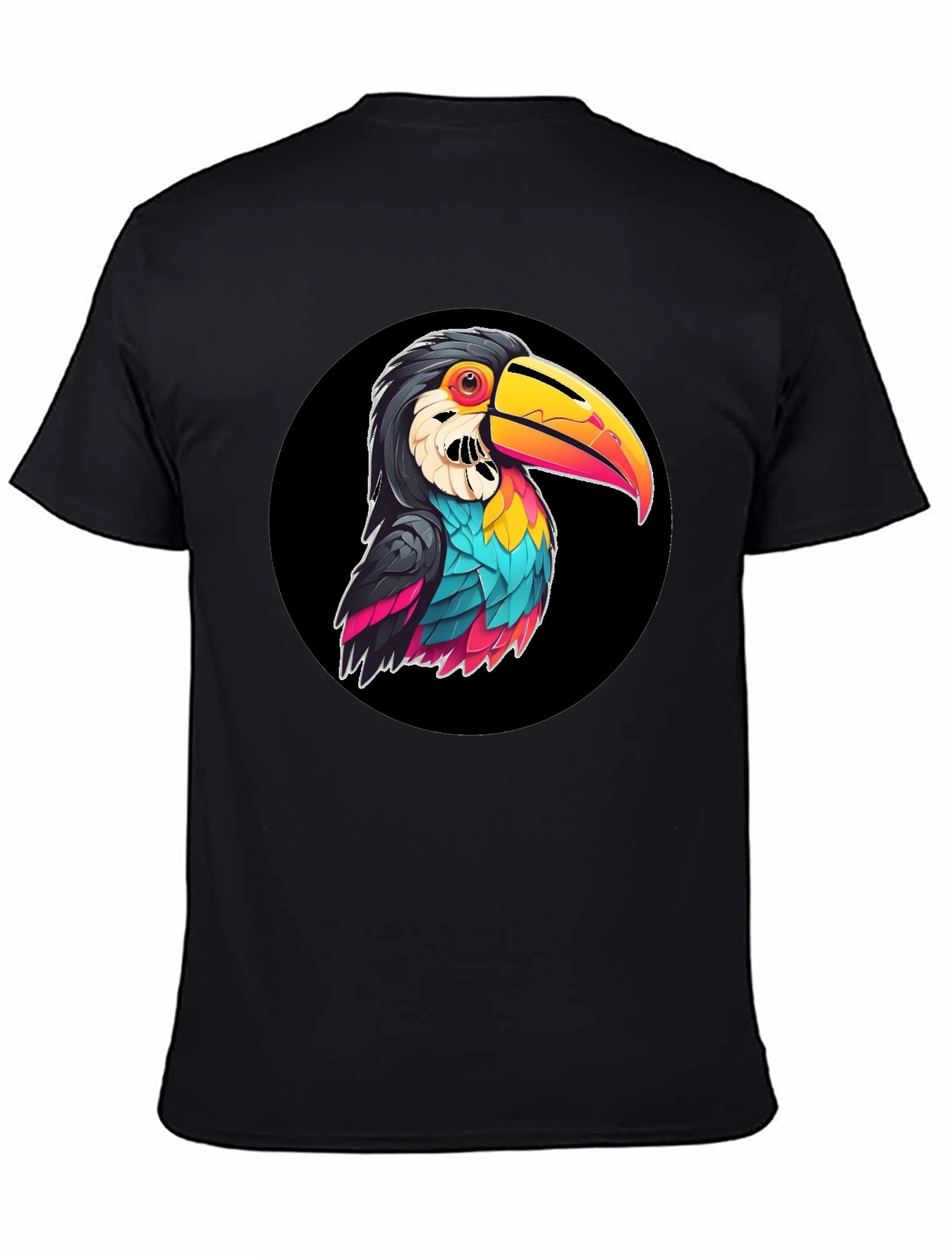 Toucan Graphic T-Shirt - Bold & Vibrant Design