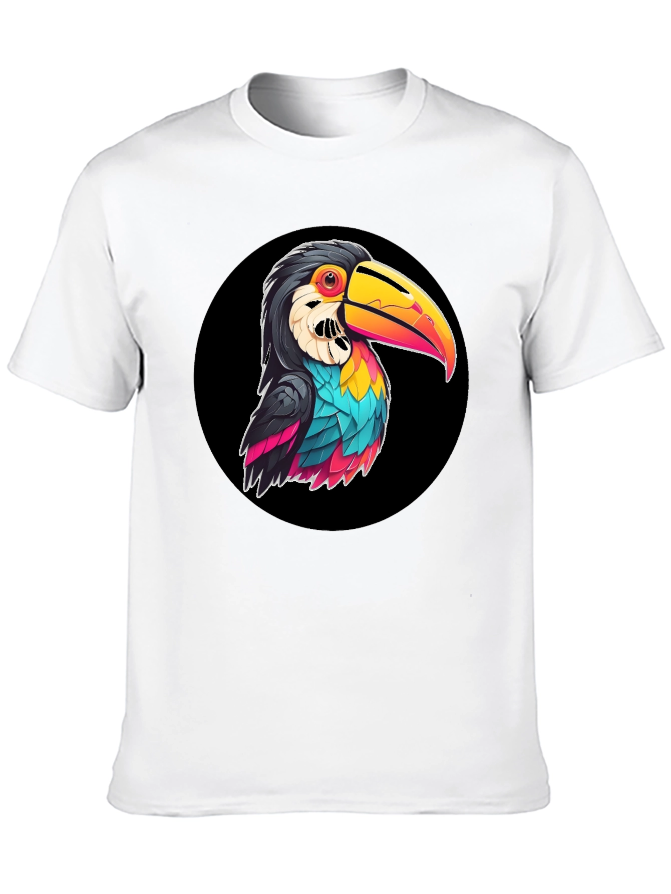 Toucan Graphic T-Shirt - Bold & Vibrant Design