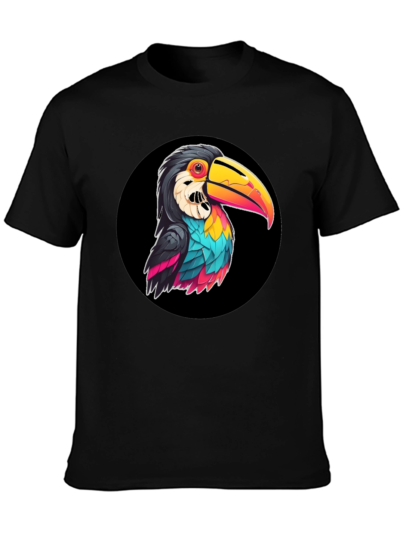 Toucan Graphic T-Shirt - Bold & Vibrant Design