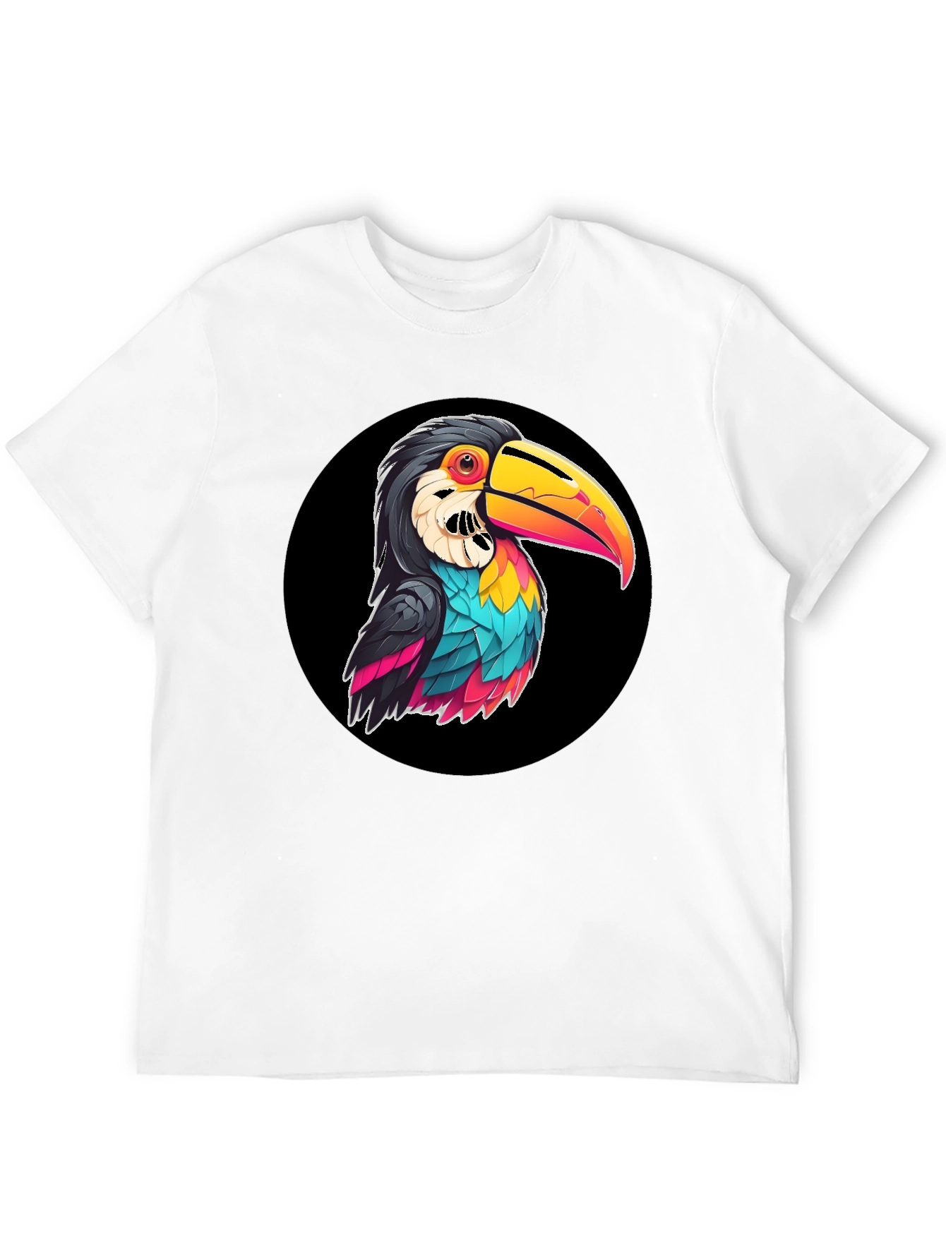 Toucan Graphic T-Shirt - Bold & Vibrant Design