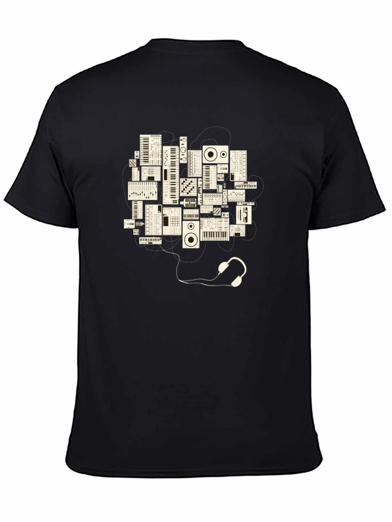 Synth Head T-Shirt - Music Producer Tee
