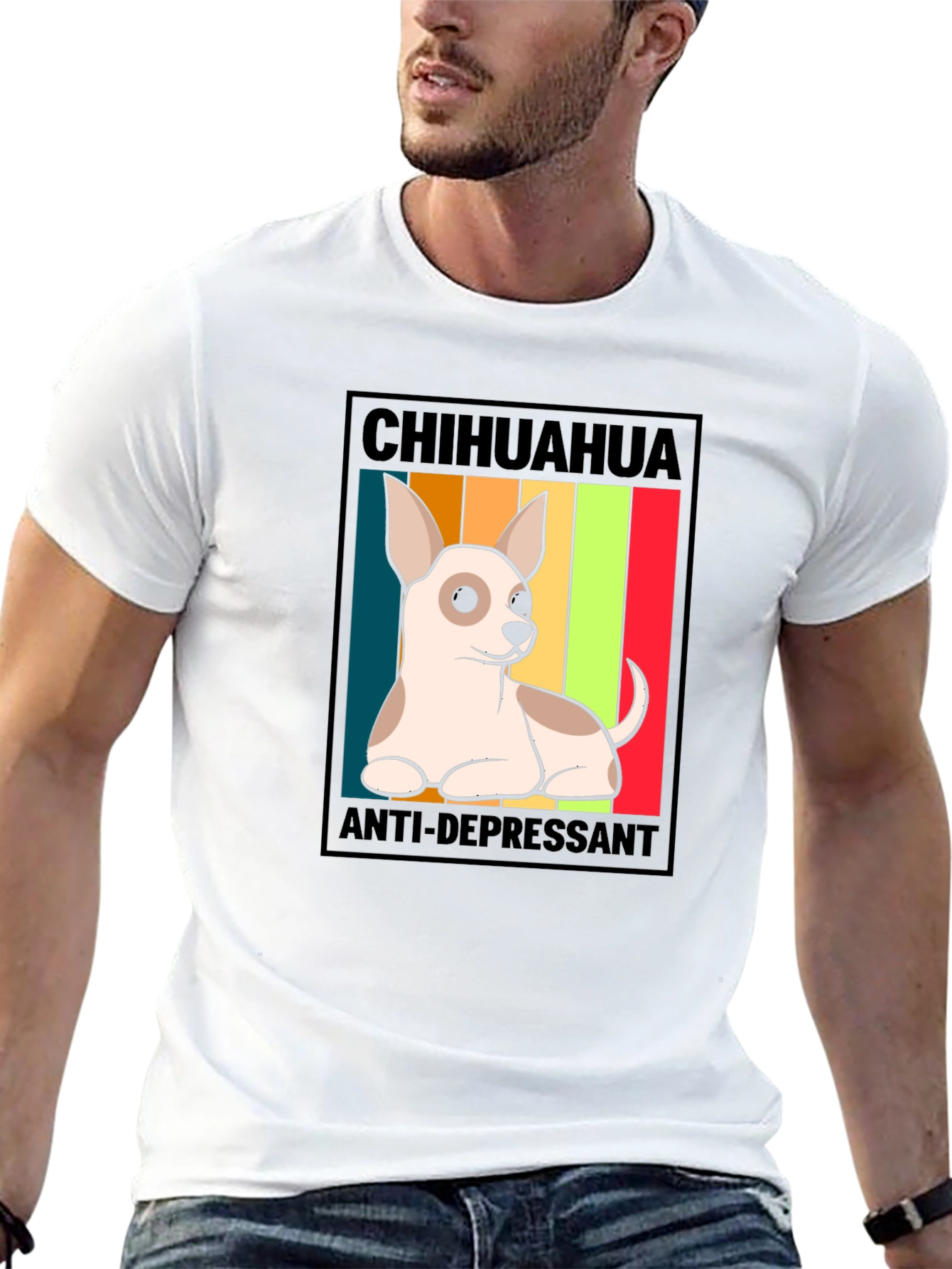 Chihuahua Anti-Depressant Graphic Tee